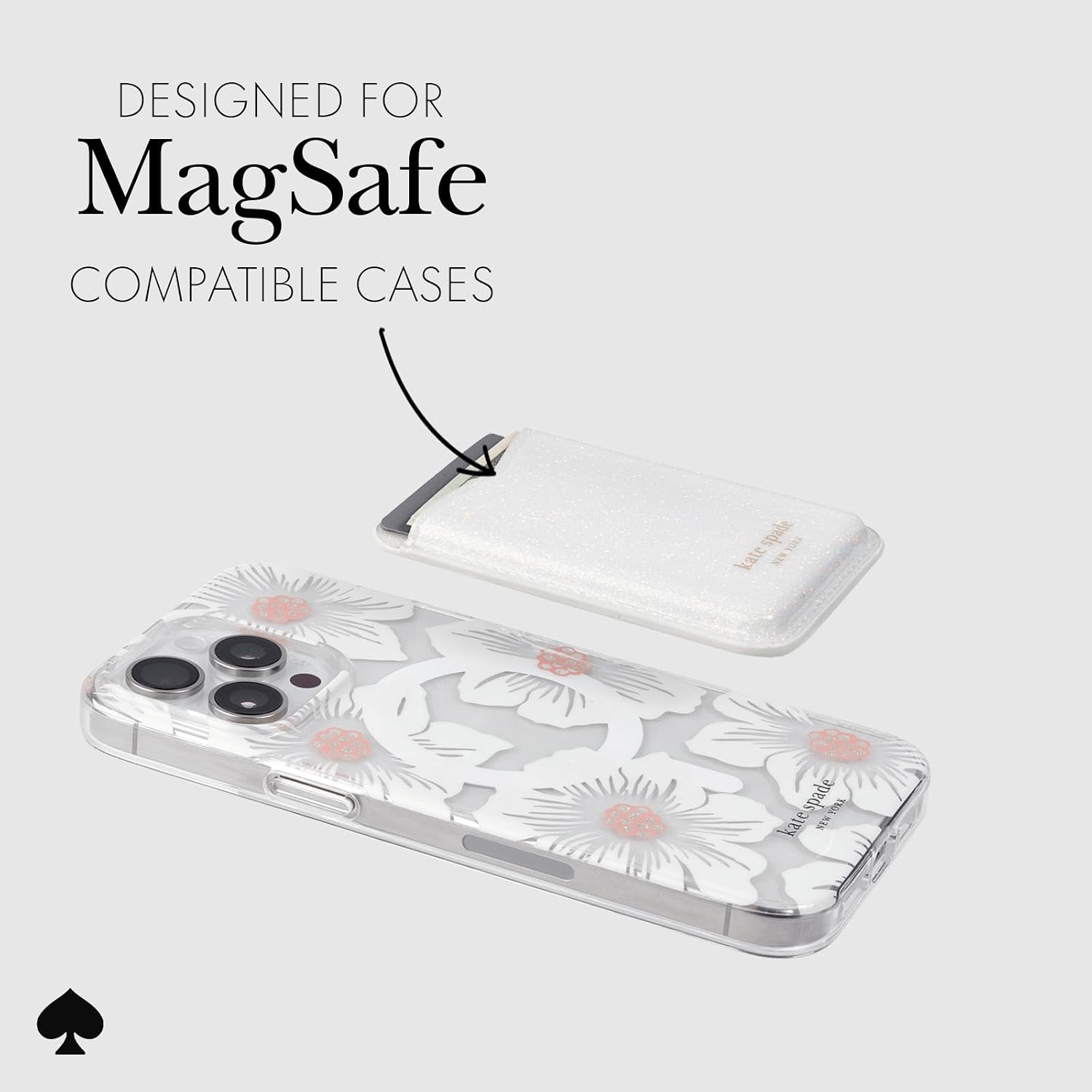 Thumbnail 4 de kate spade new york Magnetic Wallet Card Holder — MagSafe compatible