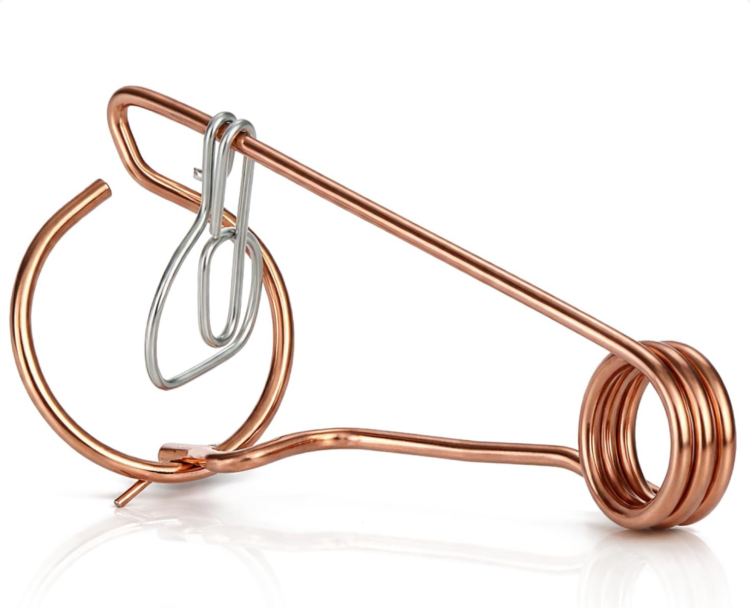 Thumbnail 6 de Com-four 3X trappola per arvicole in filo di acciaio ramato, forma bavarese (3 pezzi)