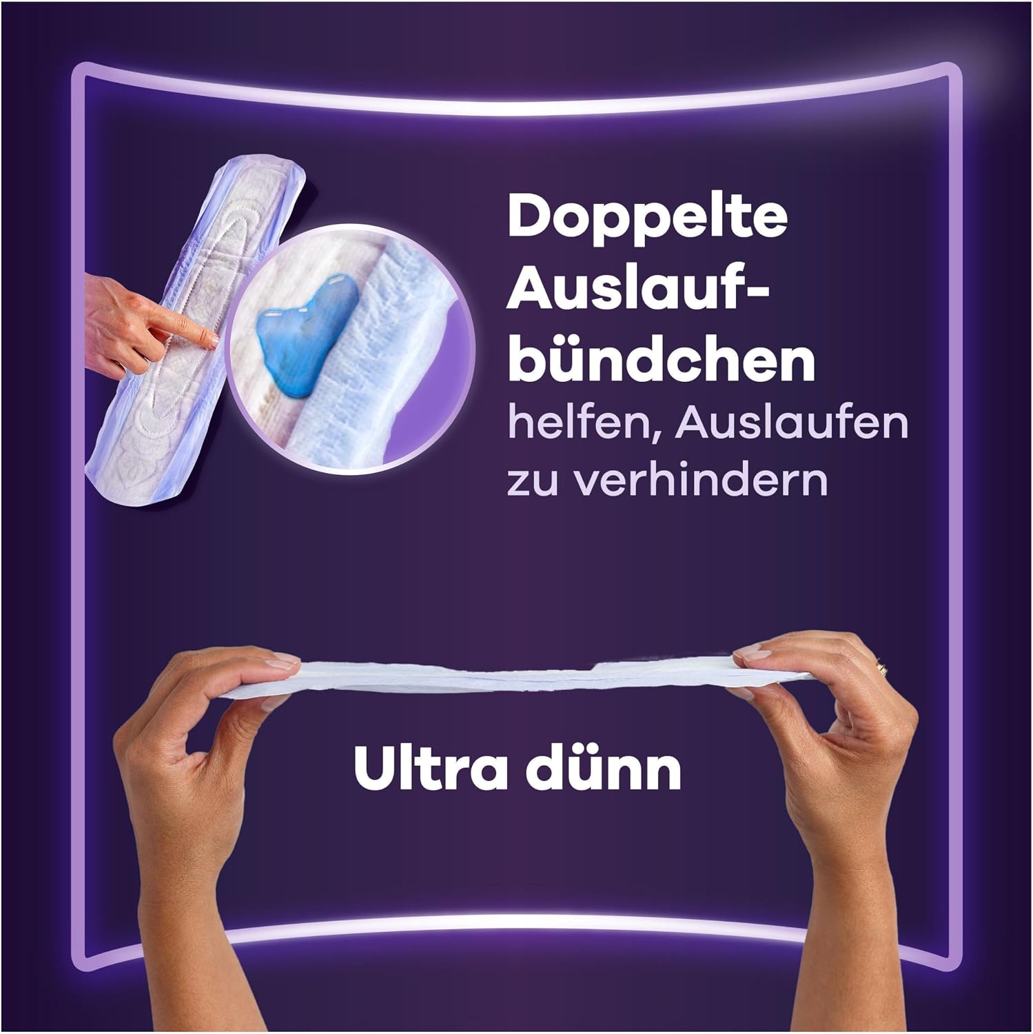 Detalle de Always Discreet Inkontinenzeinlagen Ultimate Nacht für Frauen – 48 Stück, Extra Sicher & Diskret