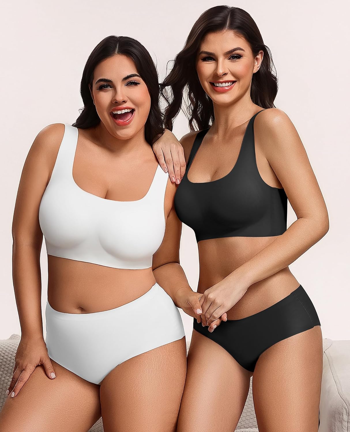 Thumbnail 6 de Avidlove Women's Comfy Pullover Wireless Bra, Seamless with Wide Straps