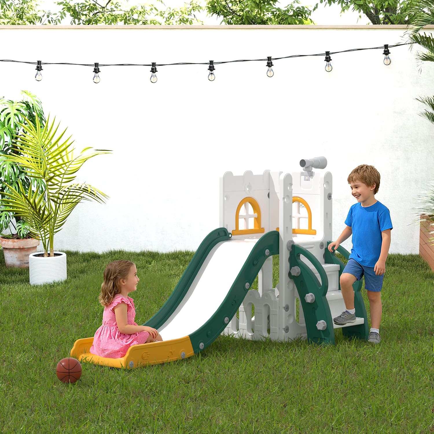Thumbnail 6 de LulliSpace 6-in-1 Toddler Slide 6 Features