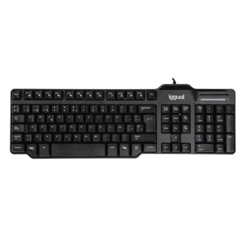 Detalle de iggual CK-ID-DNI SMART 105 teclas USB