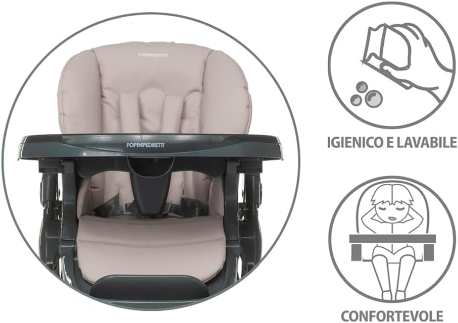 Thumbnail 6 de Foppapedretti Gourmand: sgabello‑seggiolone multi‑posizioni per bambini da 6 mesi a 3 anni