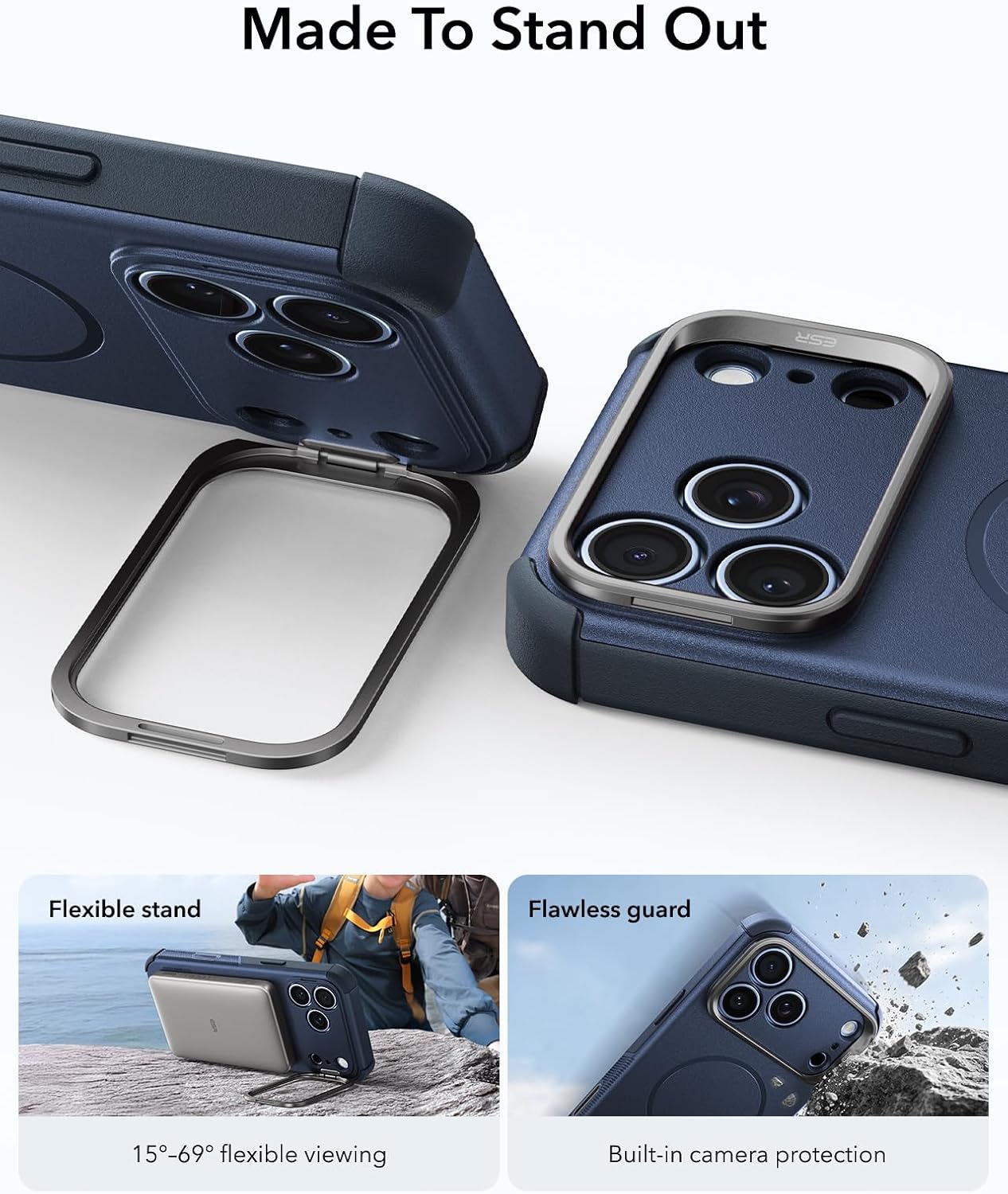 Detalle 2 de ESR iPhone 17 Pro Max Case 7X drop protection