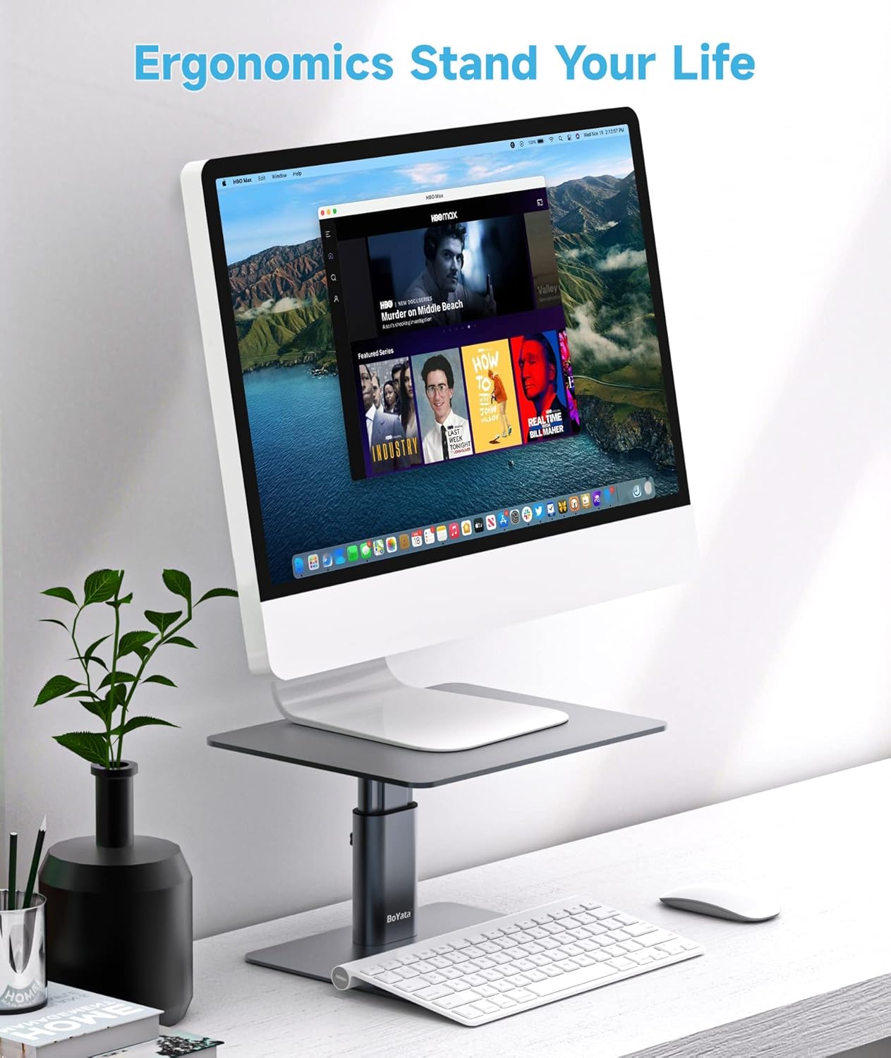 Detalle 2 de BoYata Monitor Stand Riser 33.06 lbs