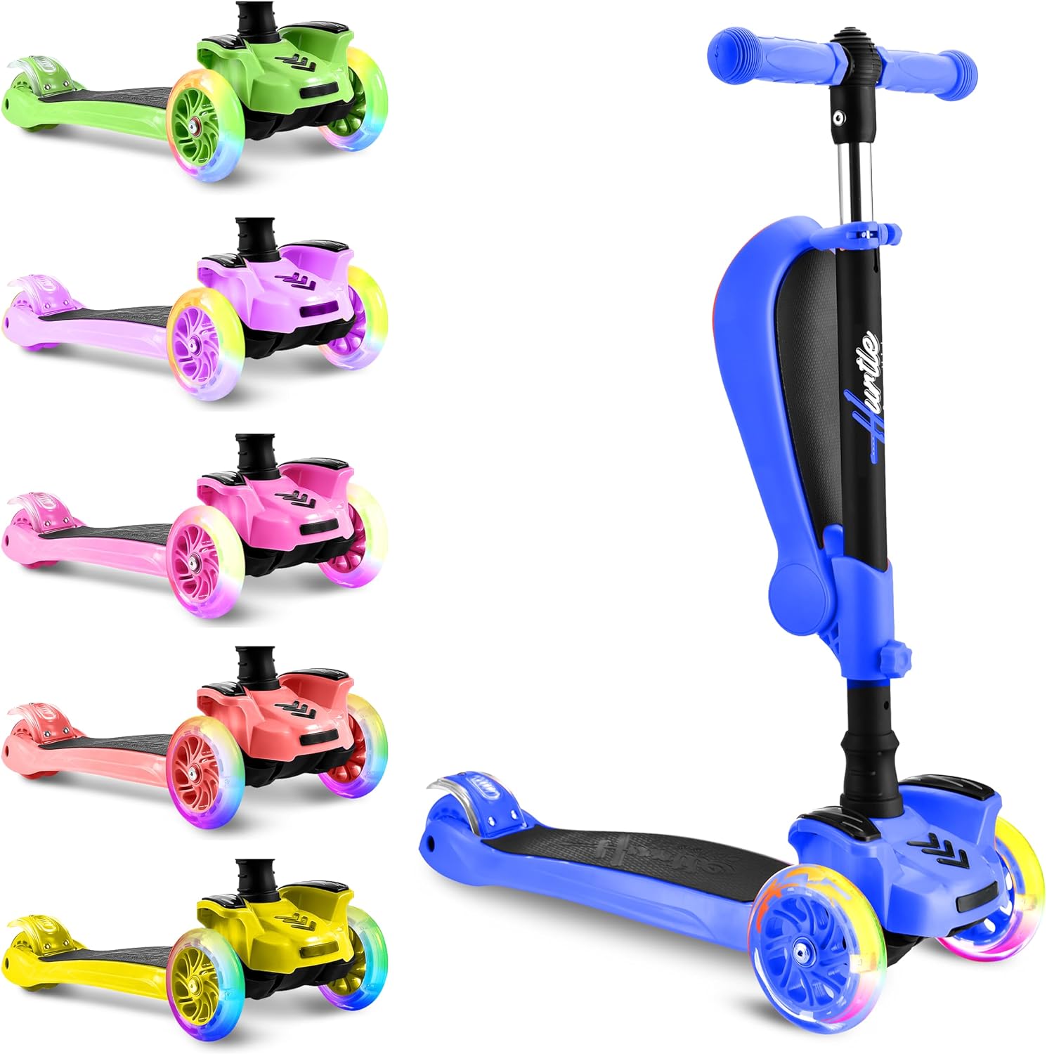 Detalle 2 de Hurtle ScootKid 3-Wheel Scooter for Kids