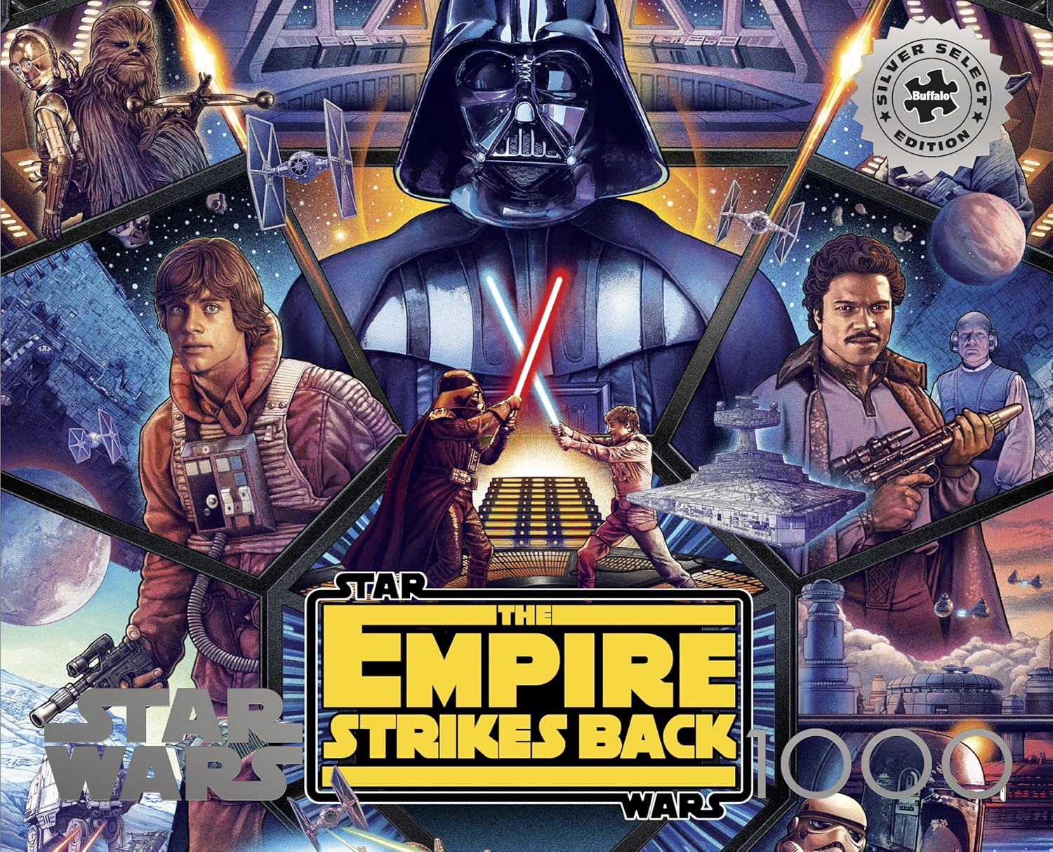 Thumbnail 2 de Buffalo Games Star Wars Empire Saga 1000-Piece Jigsaw Puzzle