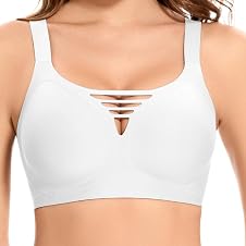 Detalle de Jiuday Damen BH ohne Bügel für Große Brüste