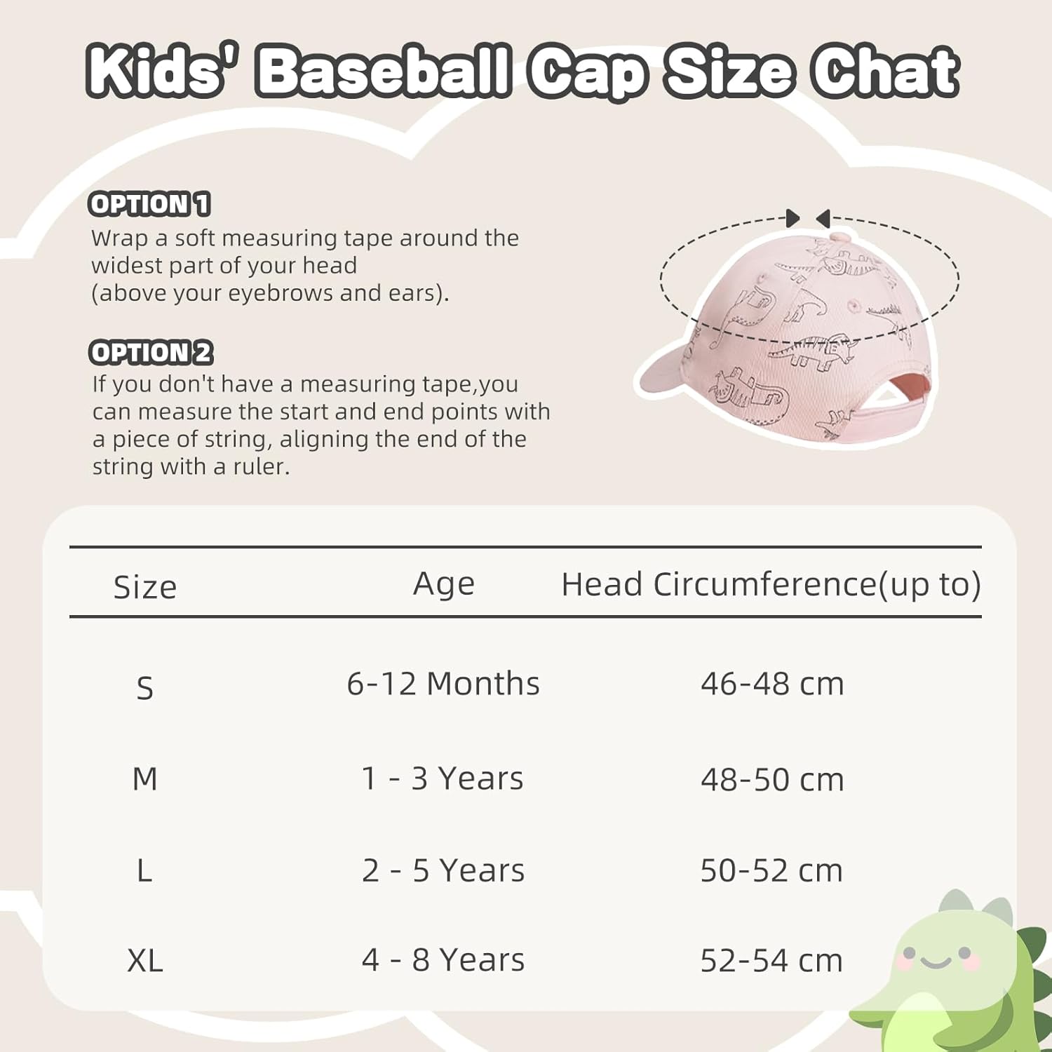 Thumbnail 5 de TOMEEK Sonnenhut Kinder Baseball Cap 46-48 cm