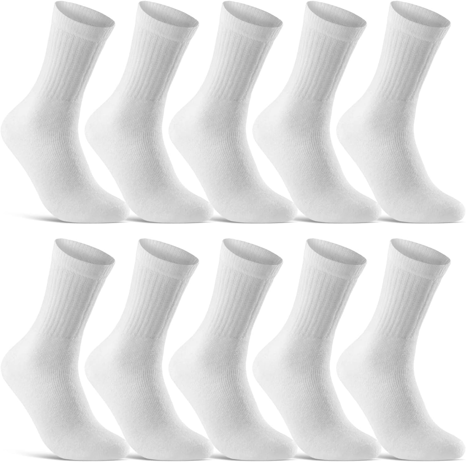 Detalle de sockenkauf24 10/20/30 Paar Sportsocken & Tennissocken aus Baumwolle für Herren und Damen