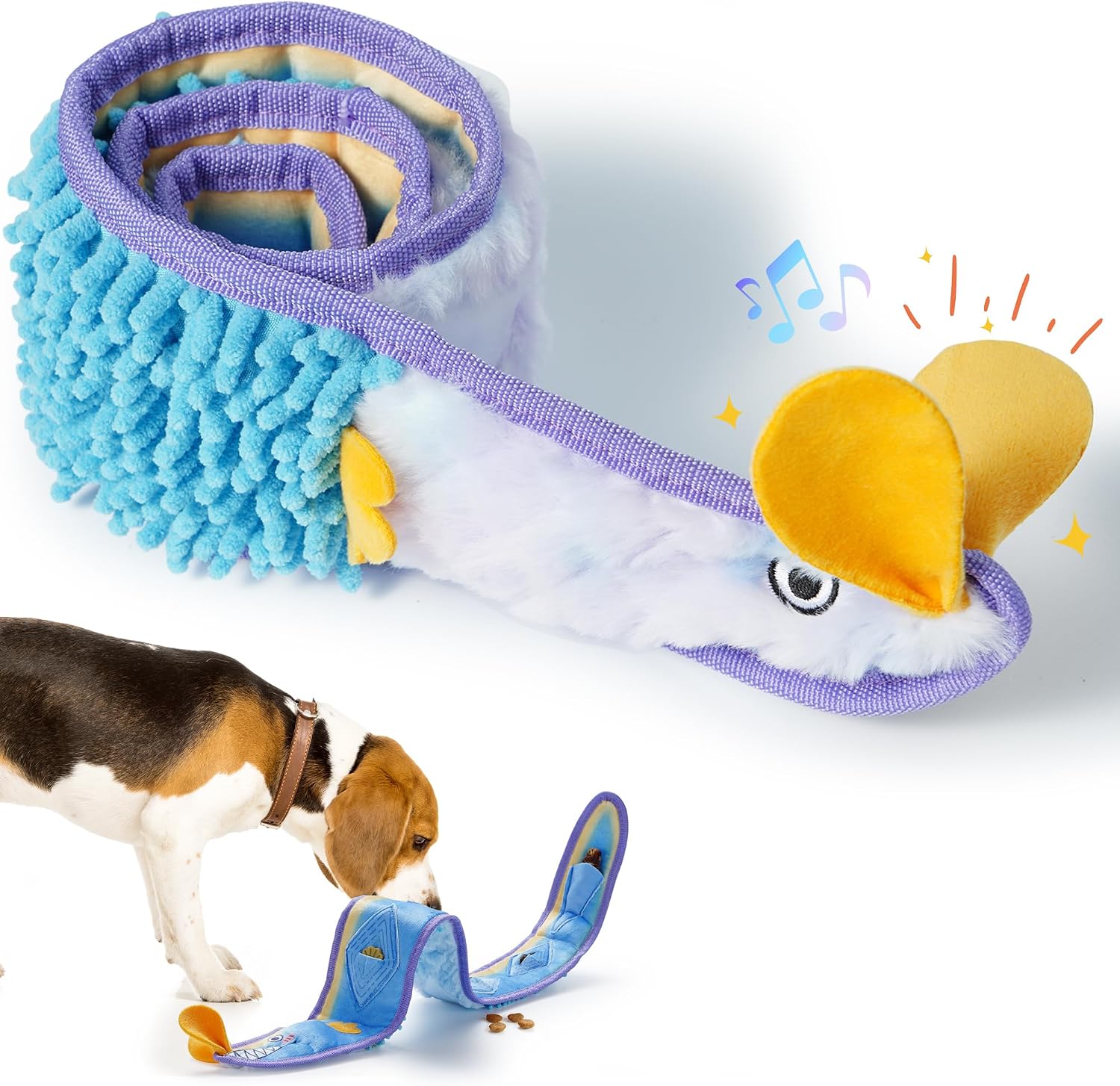 Thumbnail 5 de Nocciola Octopus No Stuffing Squeaky Dog Toy