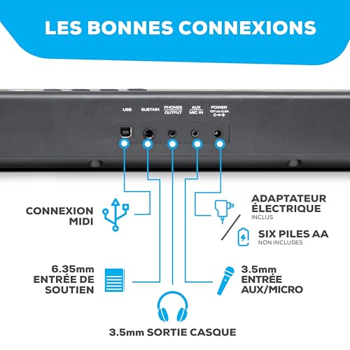 Thumbnail 4 de Alesis Recital Play Clavier Piano 88 Touches – Kit complet avec accessoires