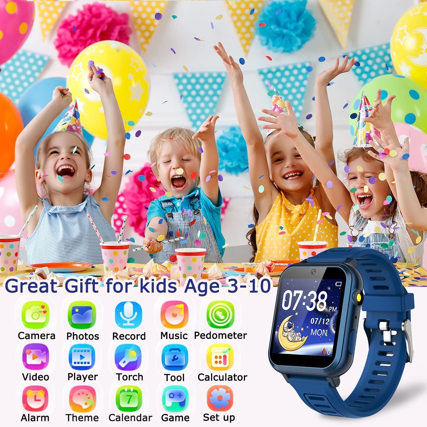 Thumbnail 6 de Cosjoype Kids Game Smart Watch 39 Games
