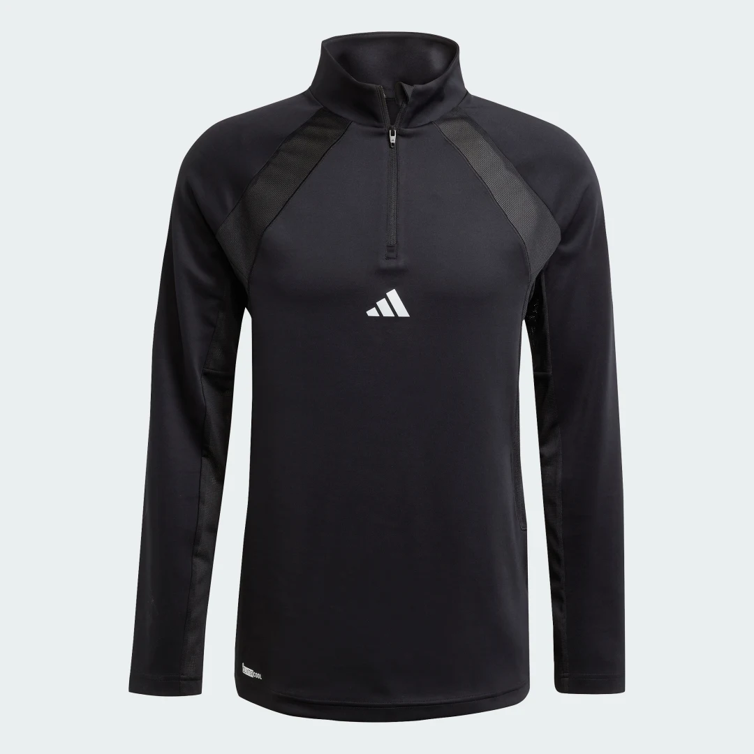Detalle 2 de Sudadera con cremallera hasta el pecho Tech Apparel de Adidas