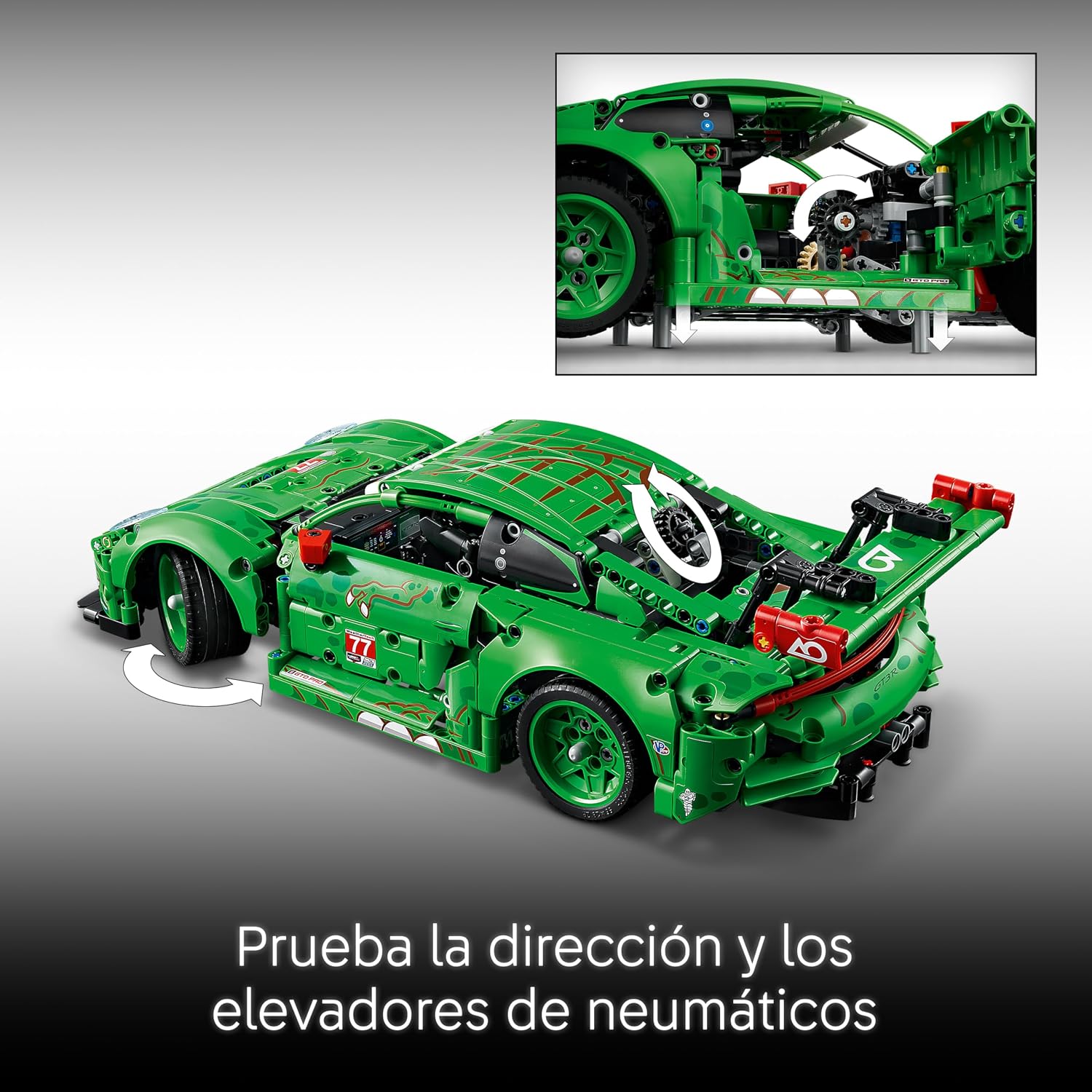 Thumbnail 2 de LEGO Technic Porsche 911 GT3 R Rexy 42224