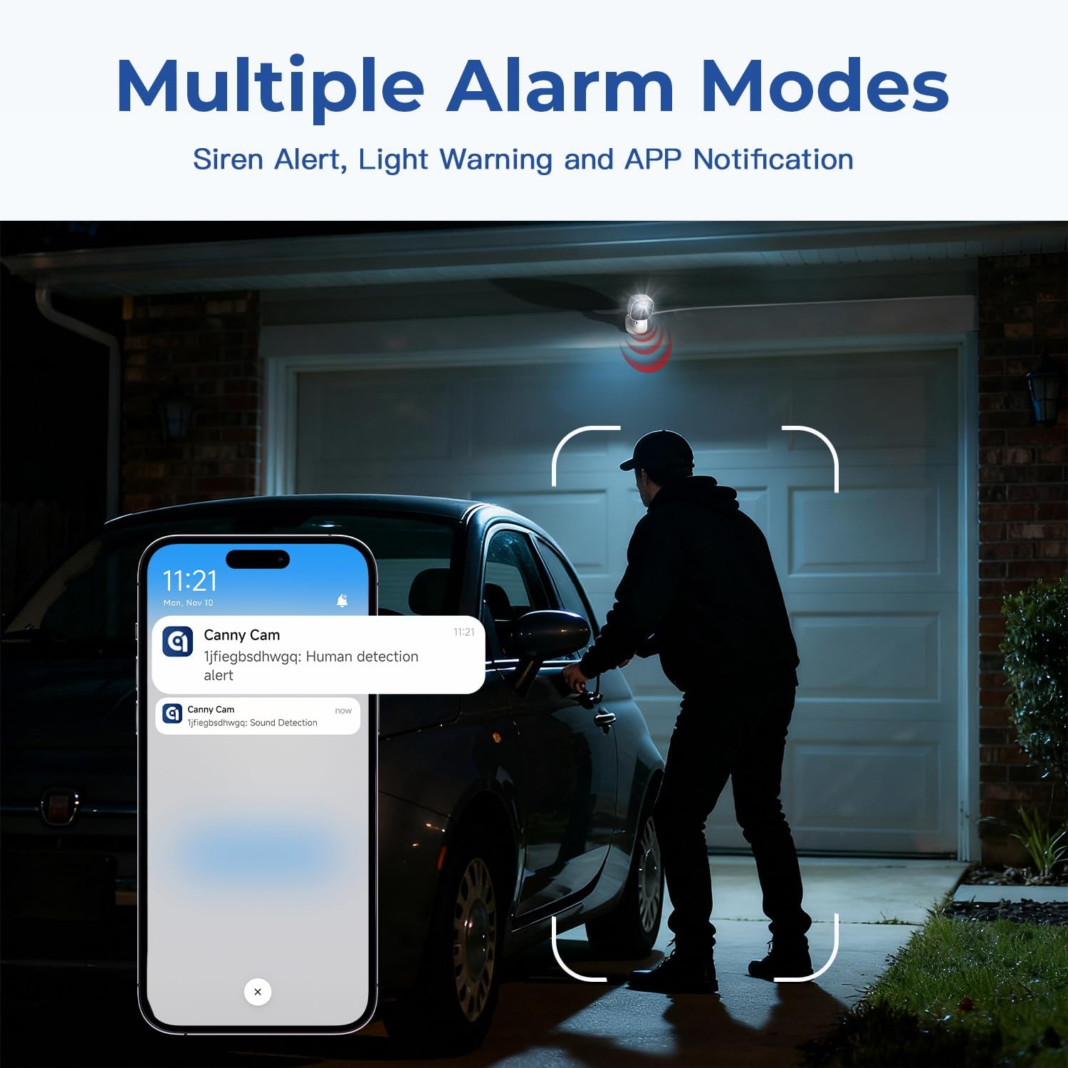 Thumbnail 4 de Indoor/Outdoor Security Cameras, 2-Pack