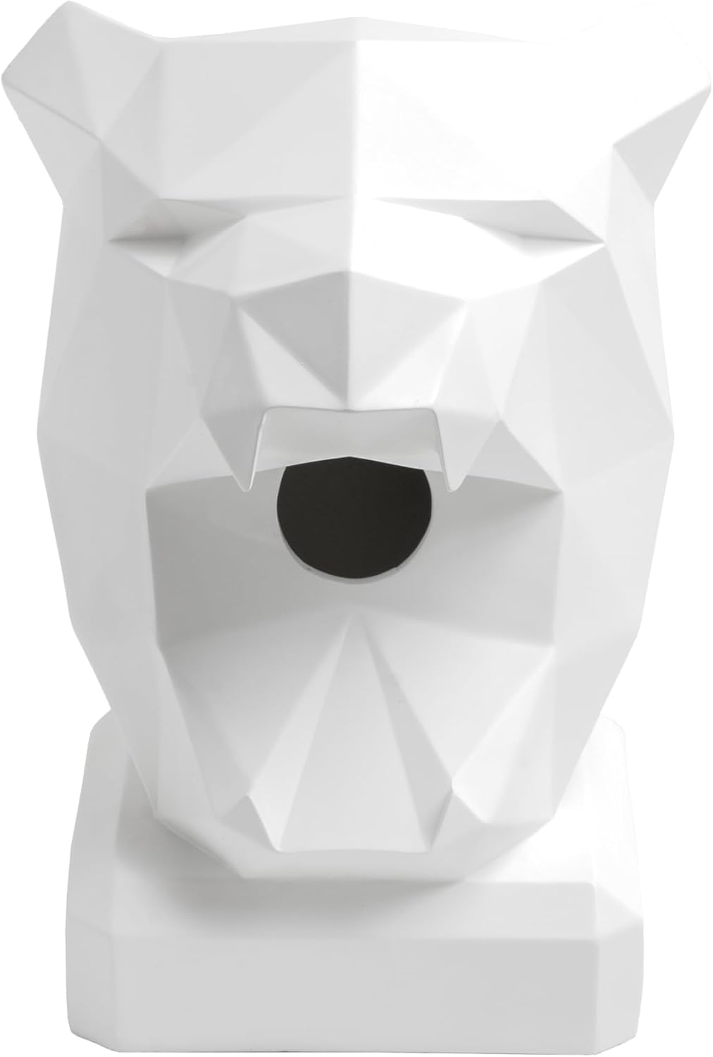 Thumbnail 6 de NEUSTEIN Panther Taschentuchbox – Taschentuchspender mit Pantherkopf-Design in Weiß (21 x 23 x 30 cm)