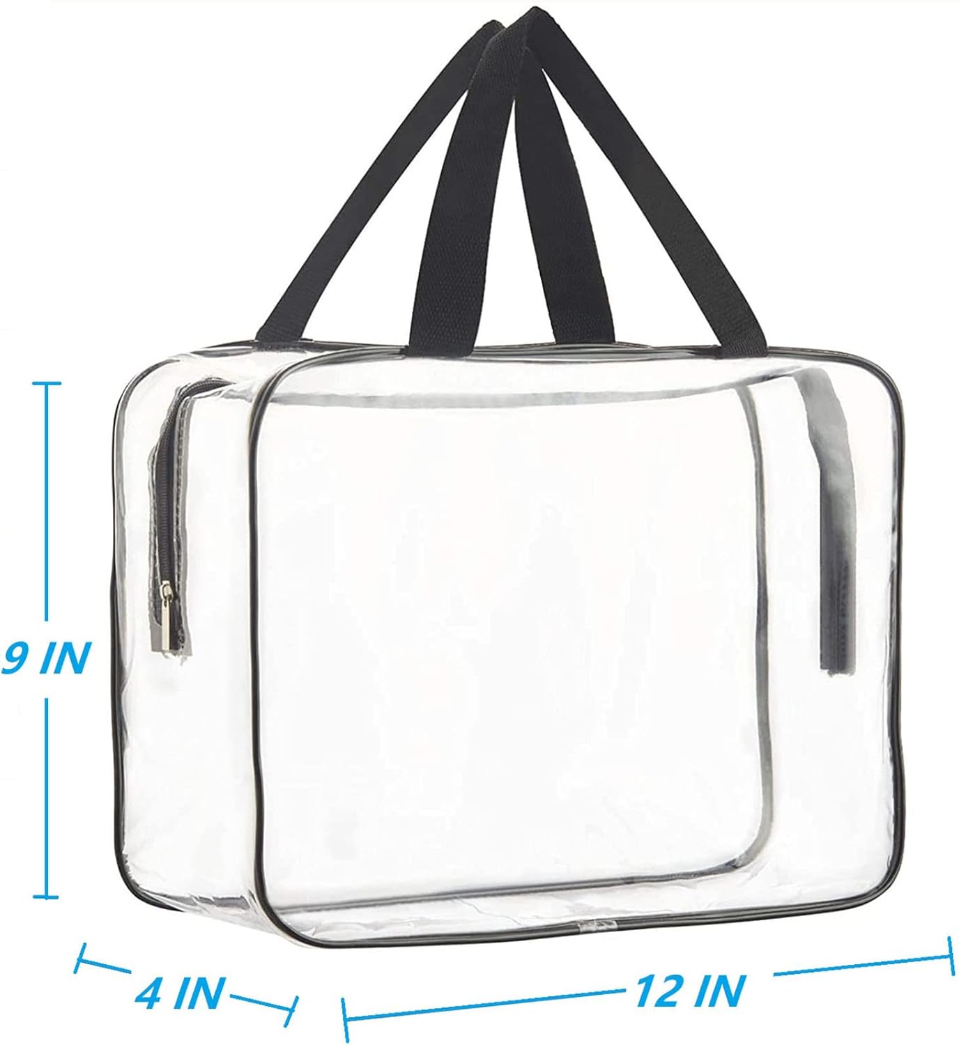 Detalle 2 de Clear Toiletry Bags 2pcs large clear makeup pouch