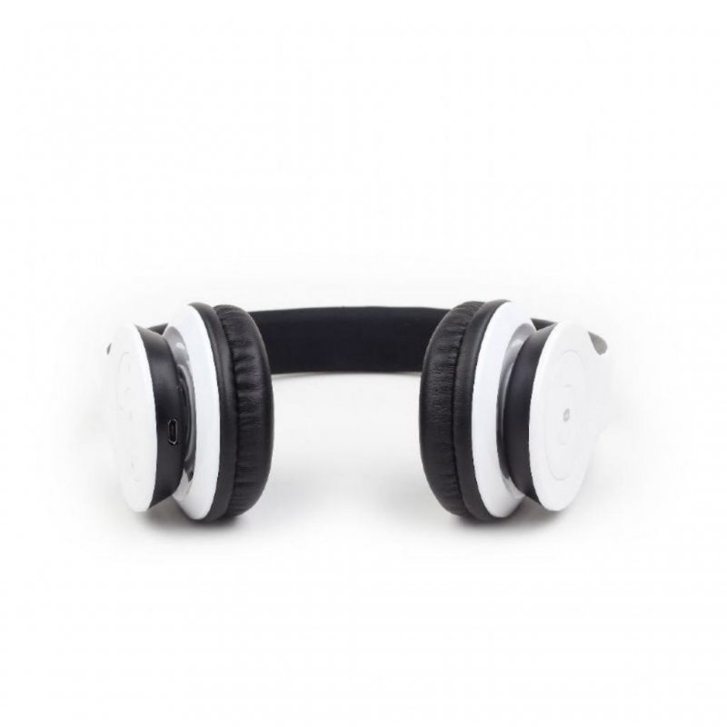 Detalle 2 de Gembird Berlín: Auriculares Bluetooth Blancos