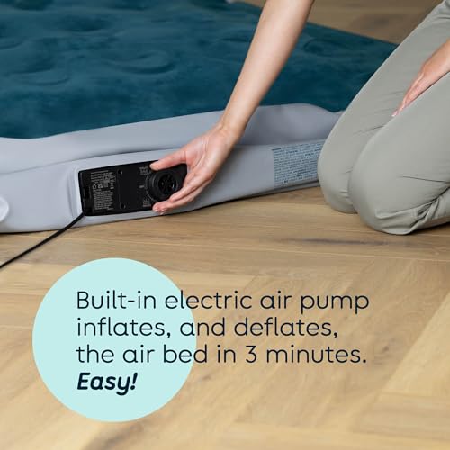 Thumbnail 2 de airzzZ SlumberPlus Double Airbed with Built-In Pump