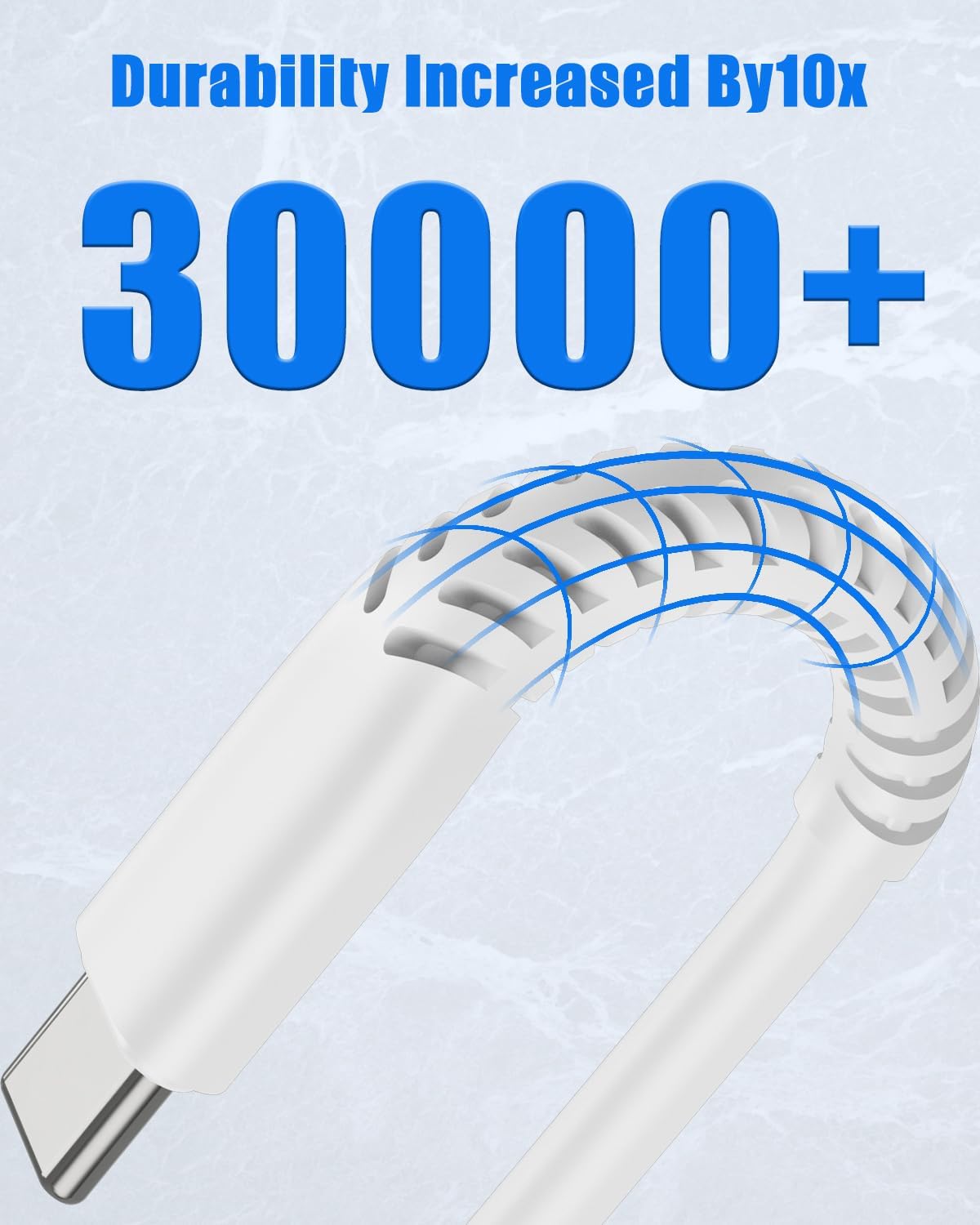 Thumbnail 3 de USB C to USB C Cable 60W PD 10-Pack