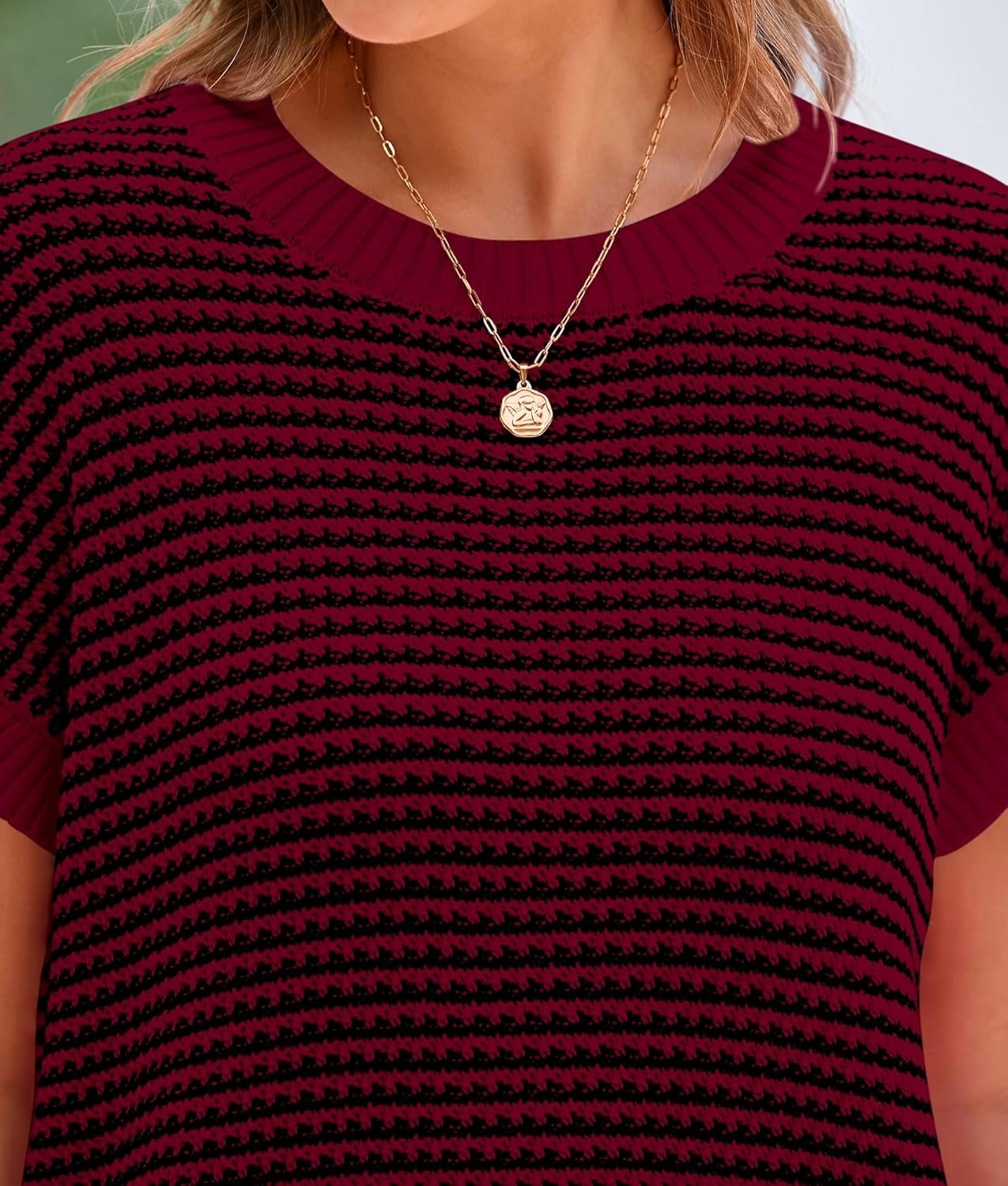 Thumbnail 5 de PRETTYGARDEN Womens Short Sleeve Knit Sweater Vest Top