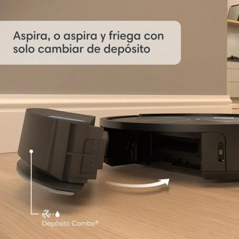 Thumbnail 2 de iRobot Roomba j5: robot aspirador y friegasuelos con depósito intercambiable y navegación PrecisionVision