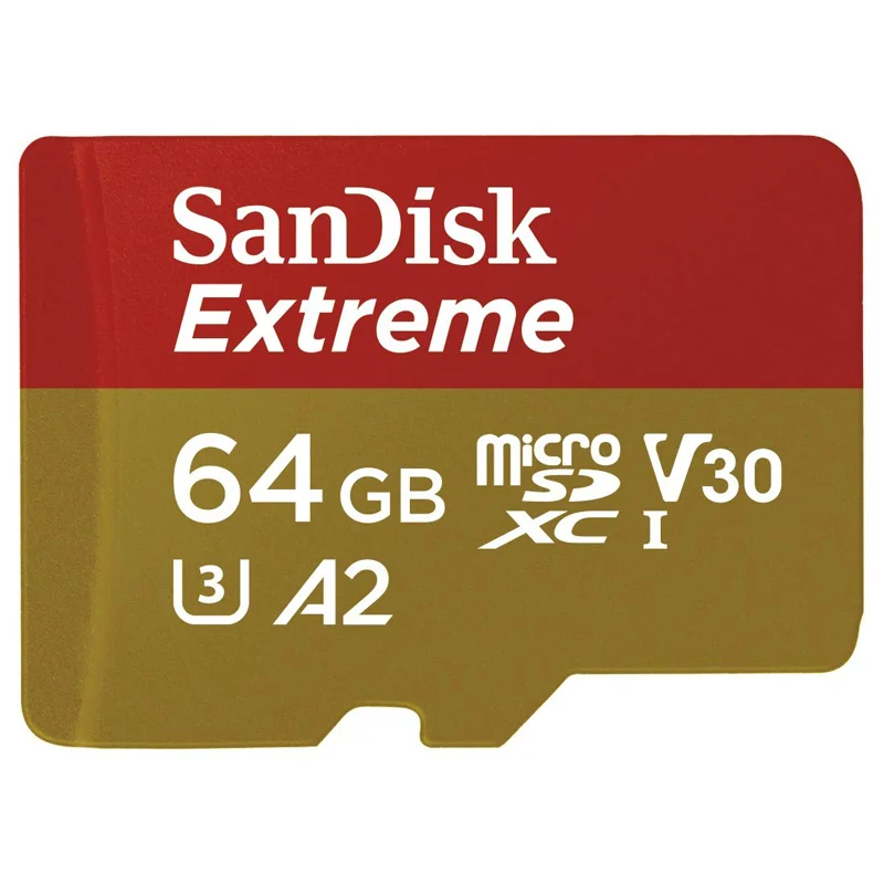 Detalle de SanDisk Extreme microSDXC 64 GB UHS-I, Clase 3 y hasta 160 MB/s