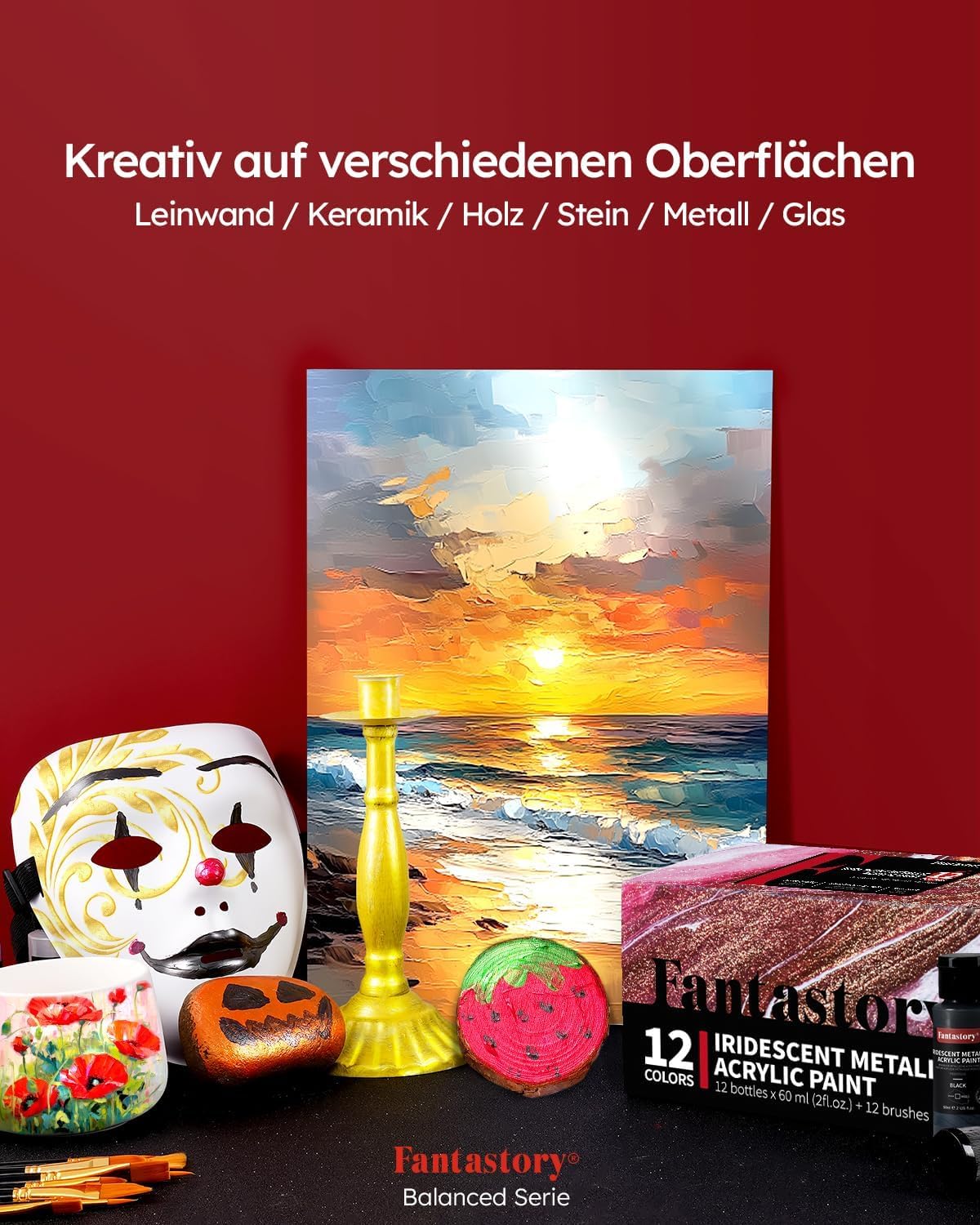 Thumbnail 4 de fantastory Acrylic Paint Set 24 x 60 ml