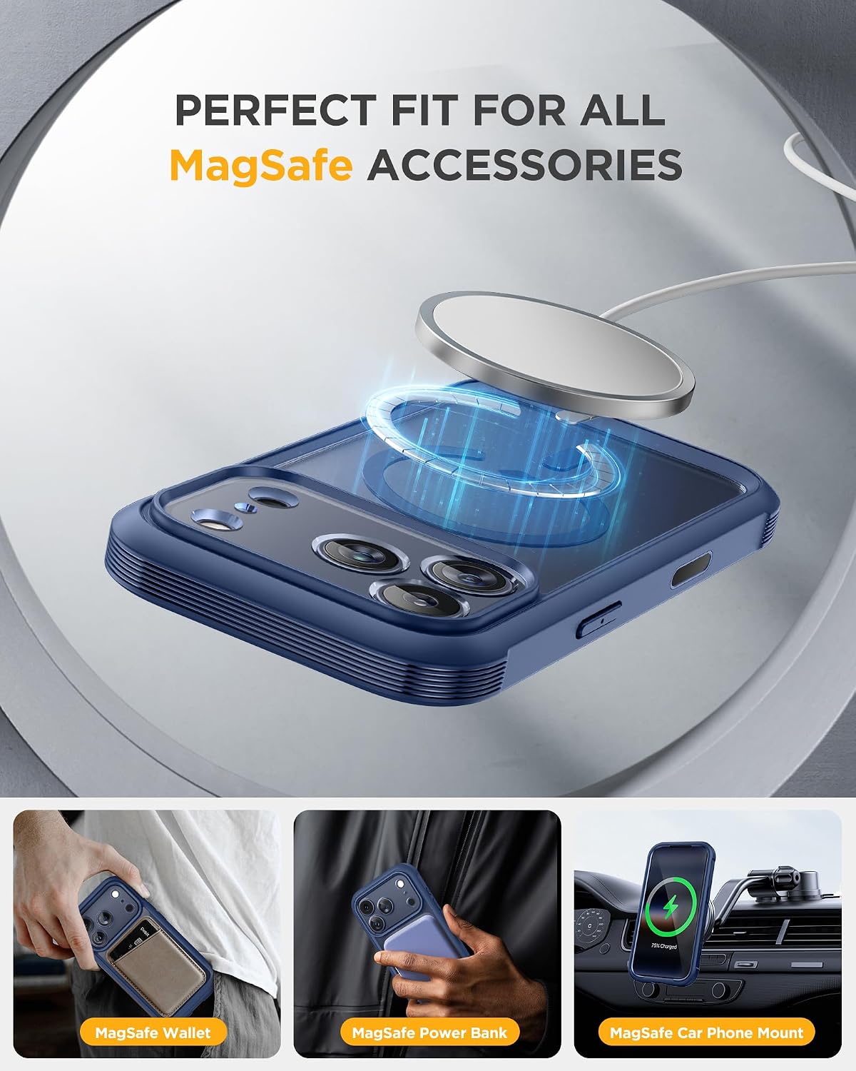 Thumbnail 5 de Miracase iPhone 17 Pro Max Case 6.9
