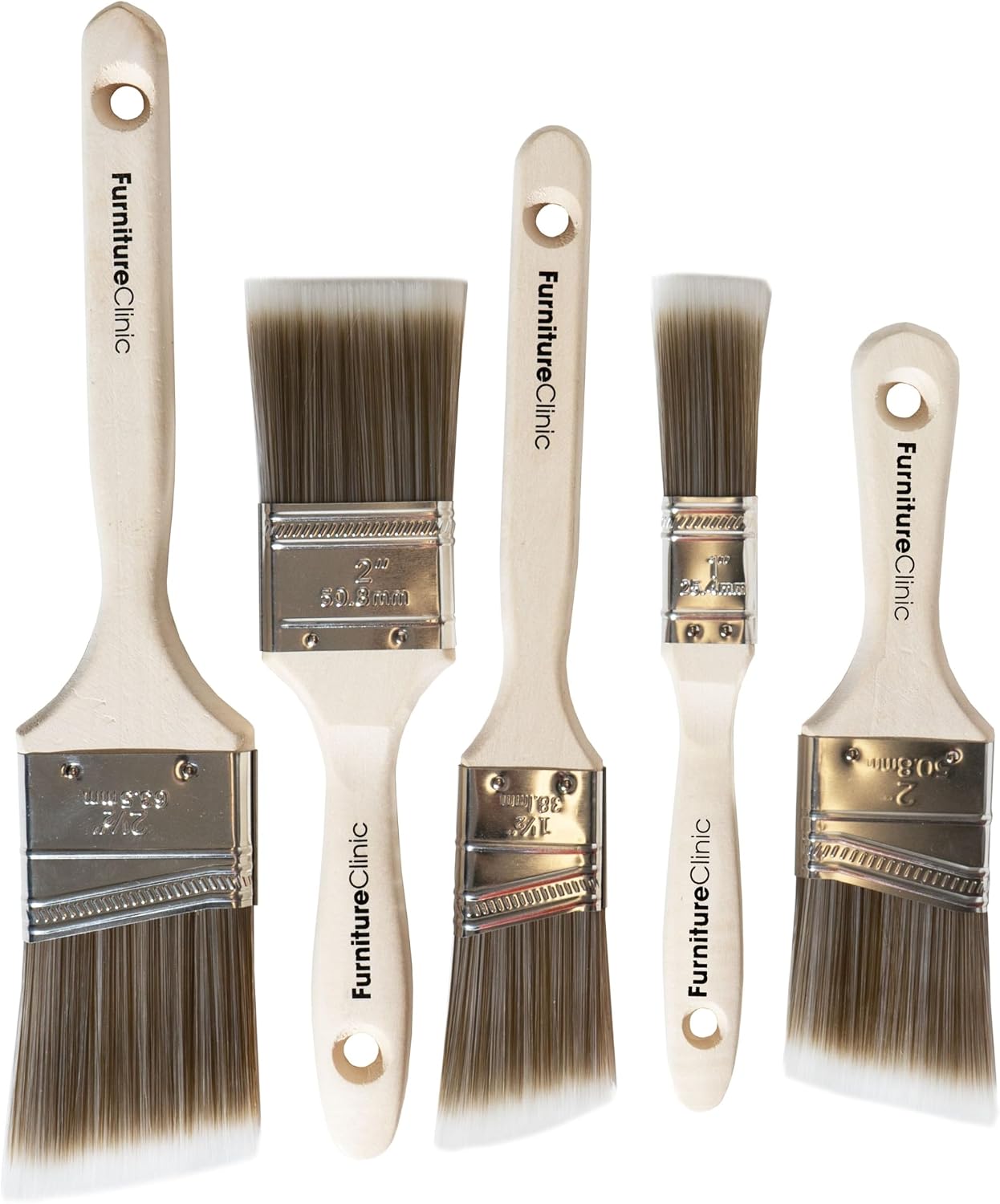 Detalle de Furniture Clinic Paint Brush Set 5-piece
