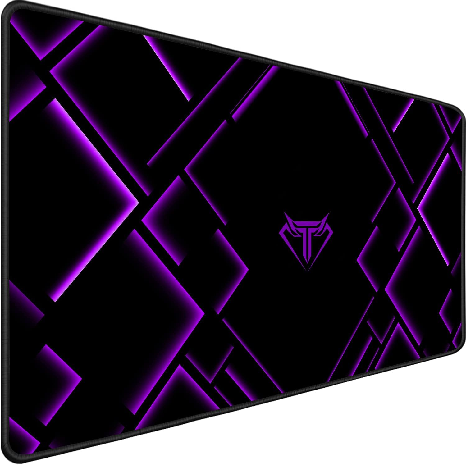 Detalle de TEDNETGO Large Gaming Mouse Pad, 31.5 x 15.7-Inch Purple Extended Mat
