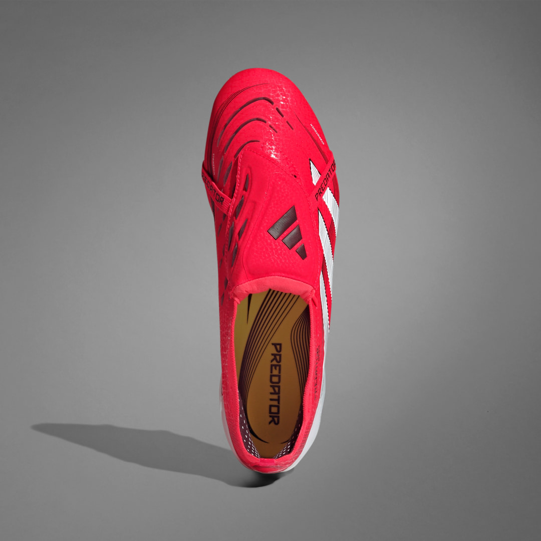 Detalle de Adidas Predator Elite Fold-Over Tongue: bota de fútbol para césped natural seco