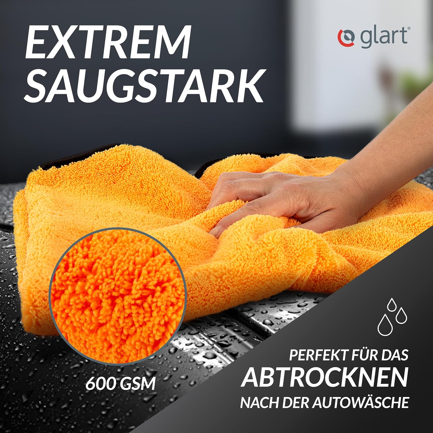 Detalle de Glart 44WG Auto Trockentuch 90x60 cm