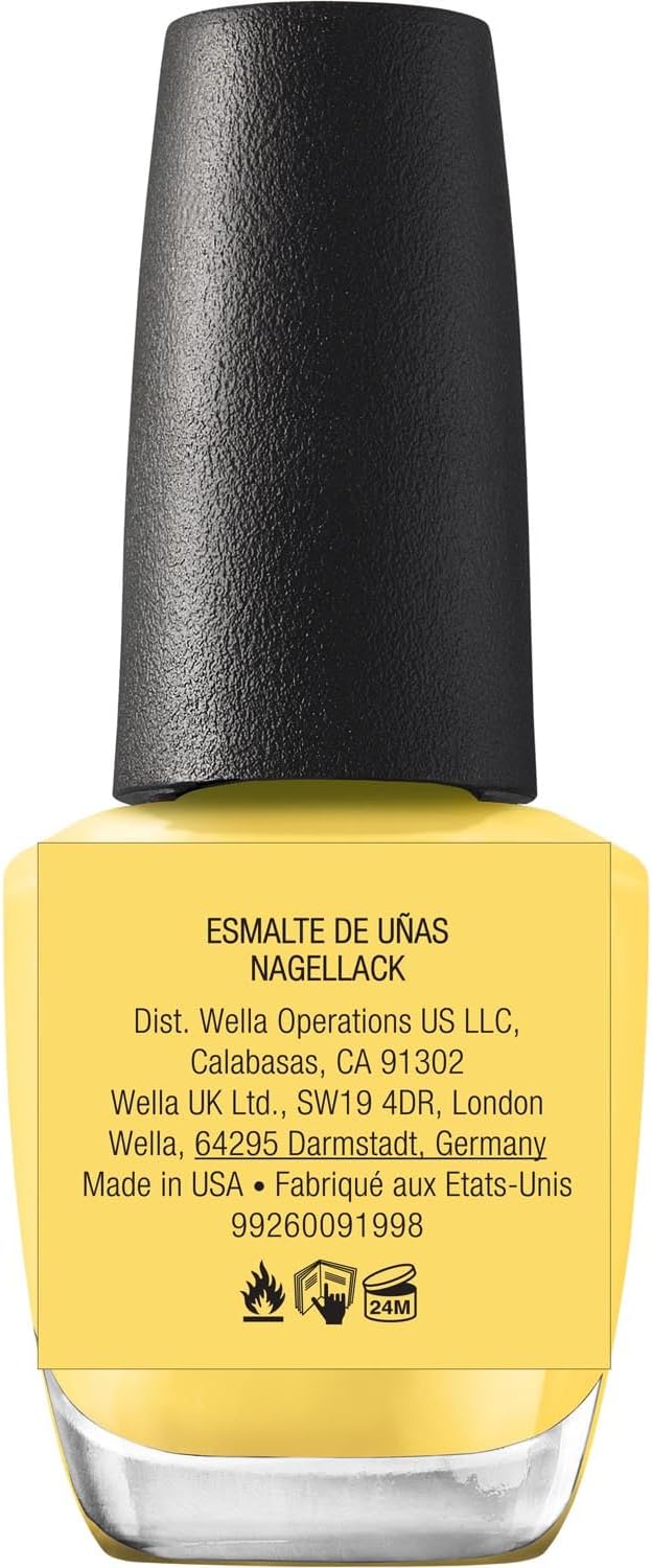 Thumbnail 1 de OPI Nail Lacquer Make 'Em Jelly – Daffodil Duck Walk, smalto giallo intenso 15 ml