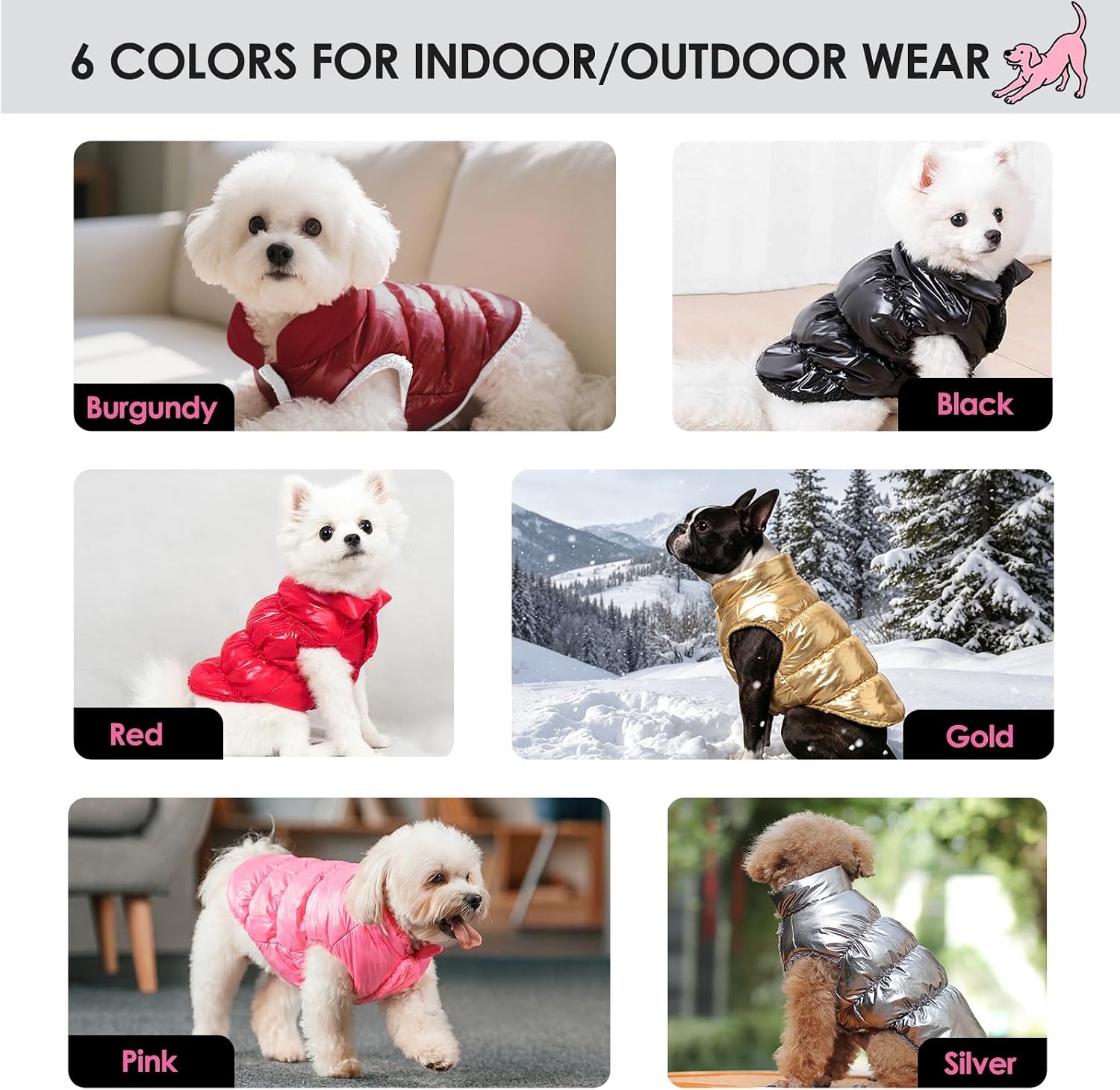 Thumbnail 6 de AOFITEE Dog Jacket