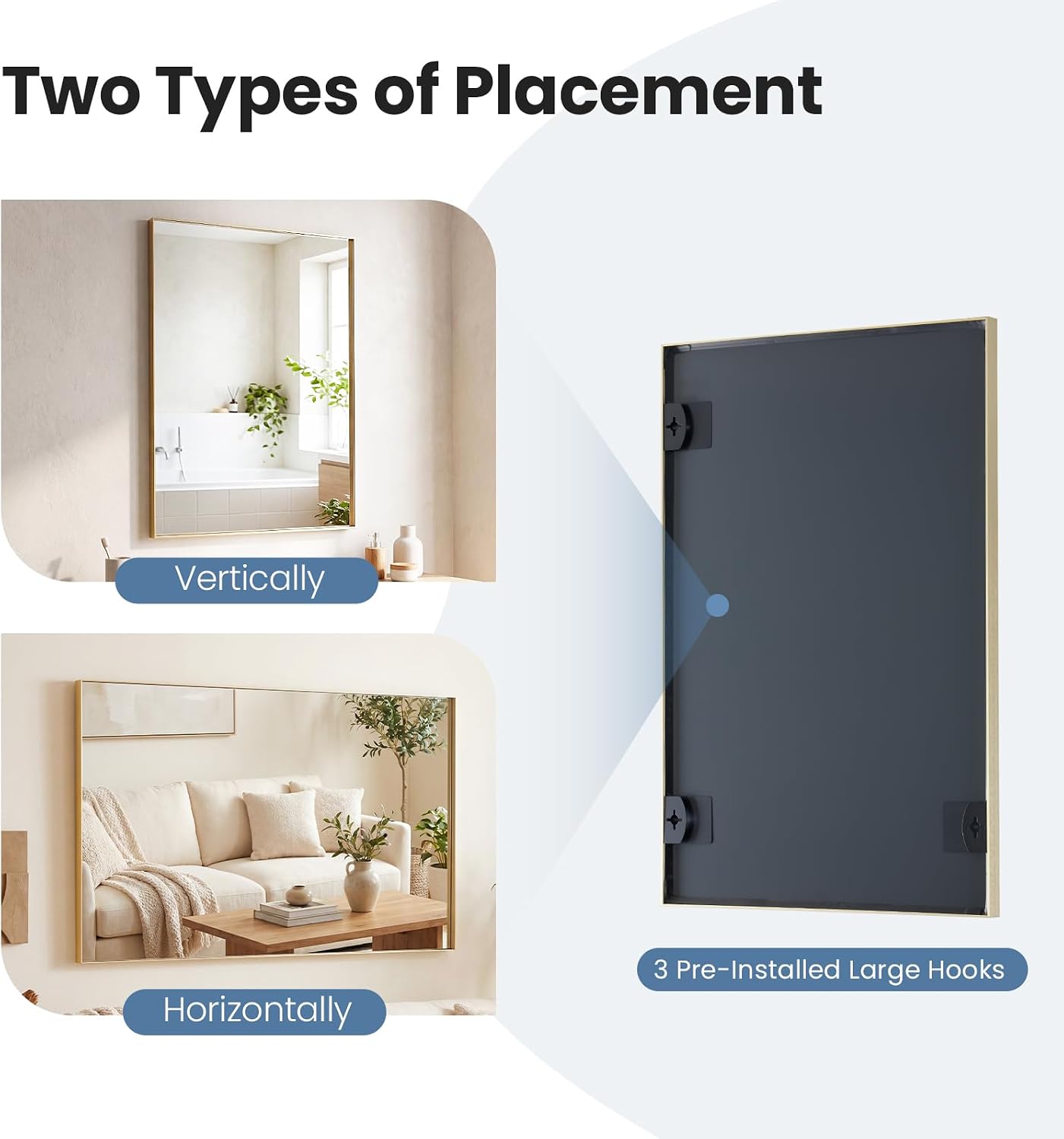 Thumbnail 5 de DUMOS Wall Mirror 24" x 36
