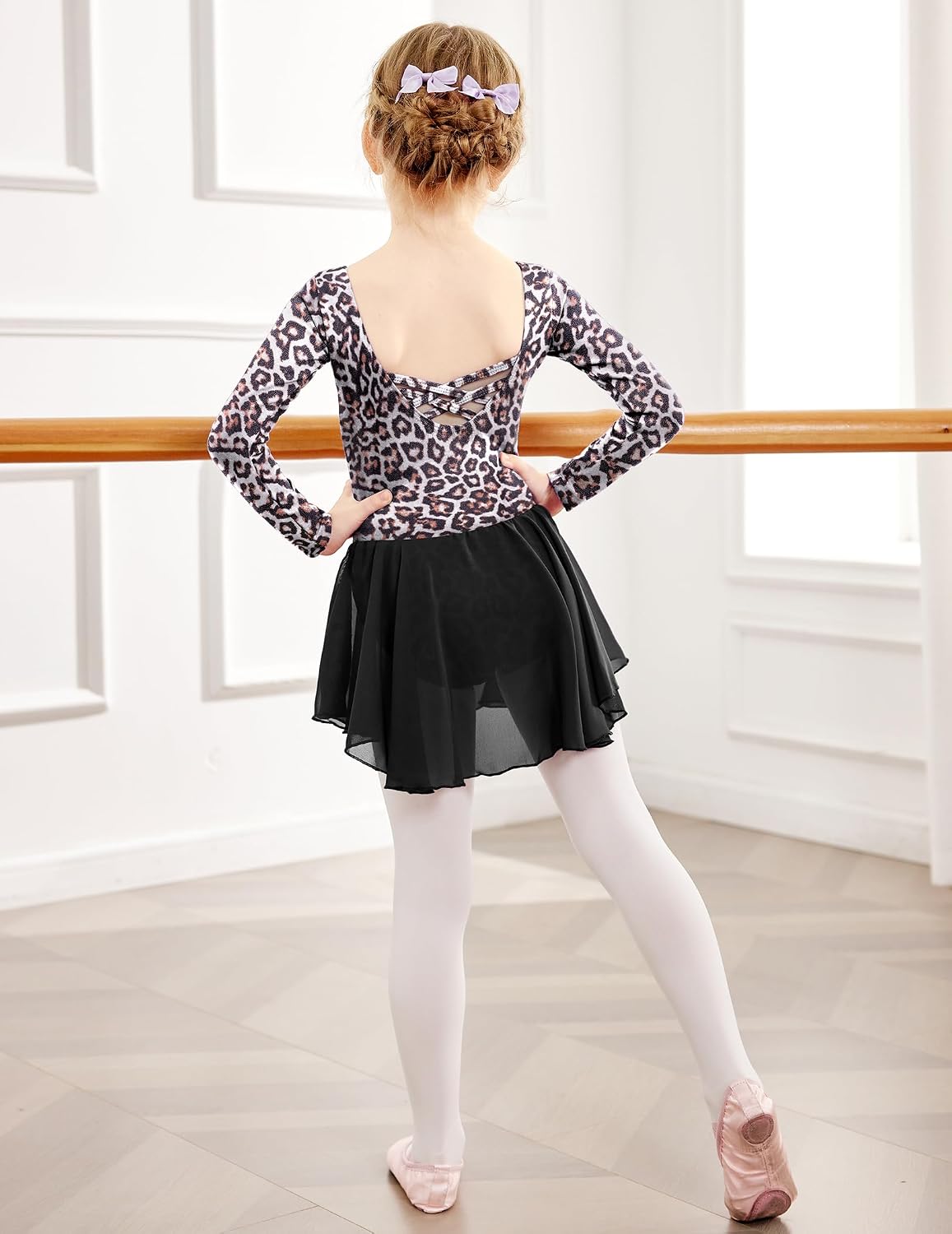 Detalle 2 de Arshiner Kids Classic Long Sleeve Leotard 2-11Y