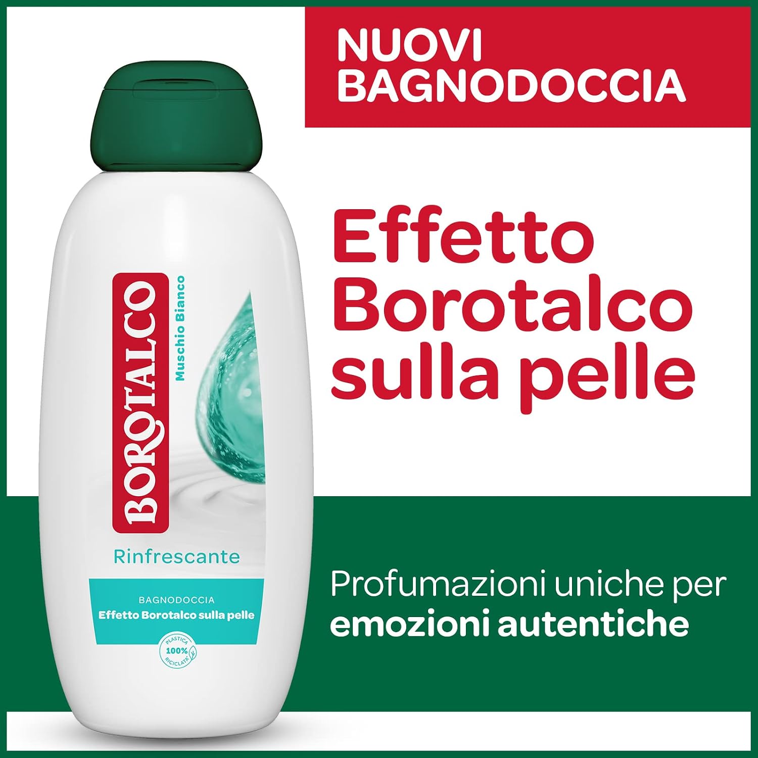 Detalle 2 de Borotalco Bagnodoccia 600 ml