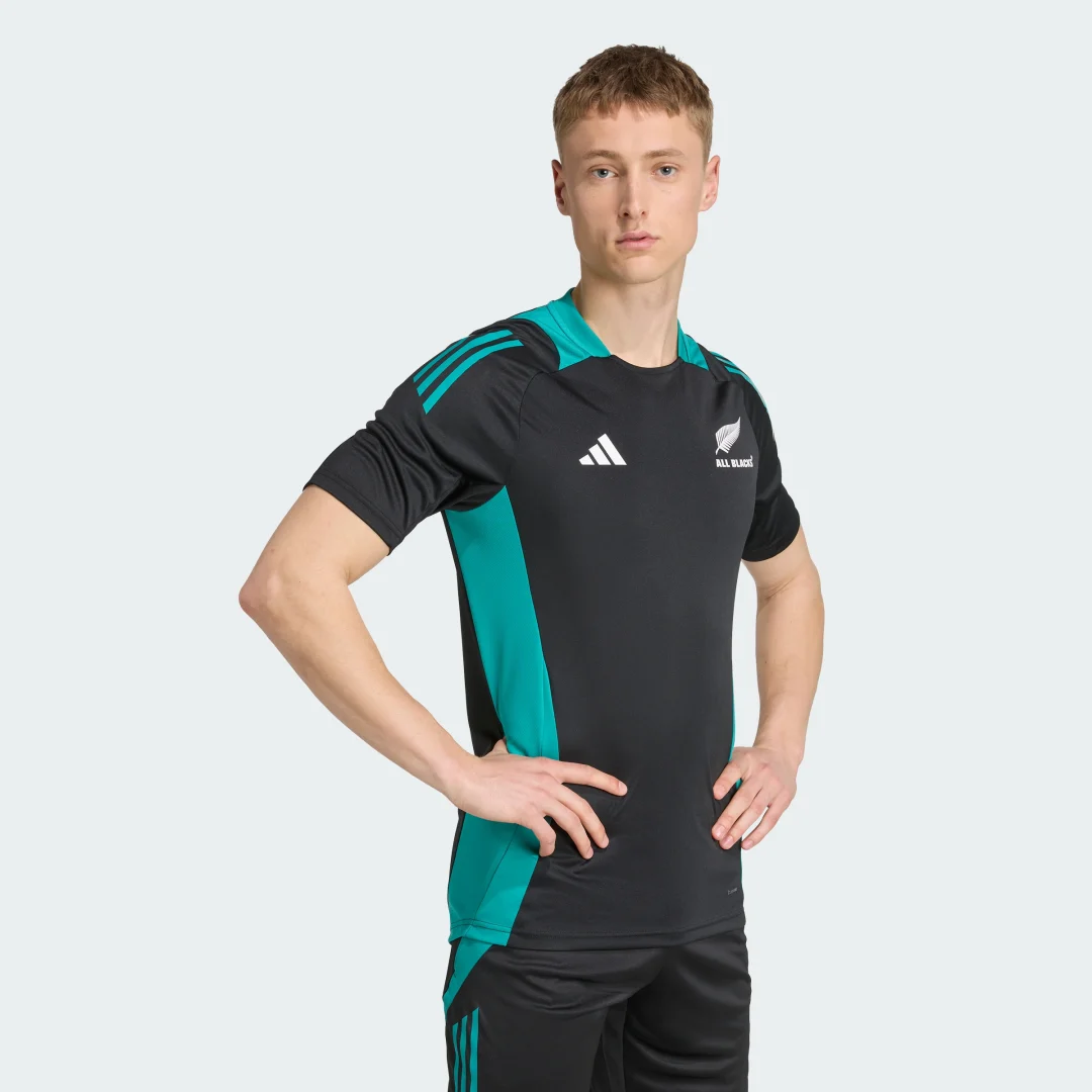 Thumbnail 2 de Camiseta técnica All Blacks de Adidas – negro, para entrenamientos y presencia en campo