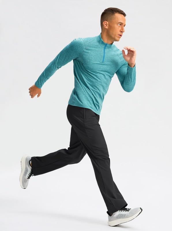 Thumbnail 6 de Pudolla Men's Fleece Lined Sweatpants — Water Resistant