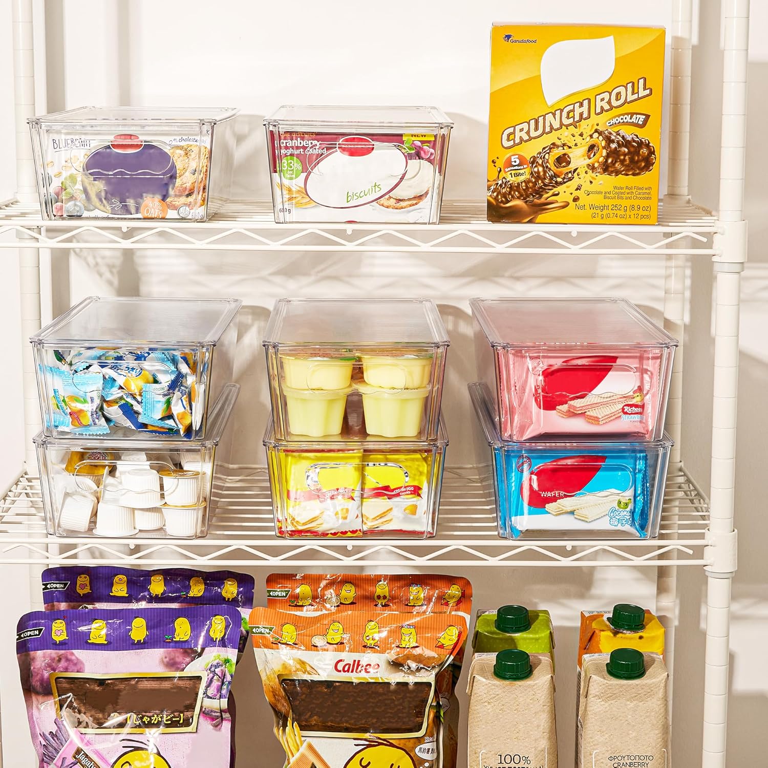 Thumbnail 2 de Vtopmart 8pcs Clear Organizers 12"