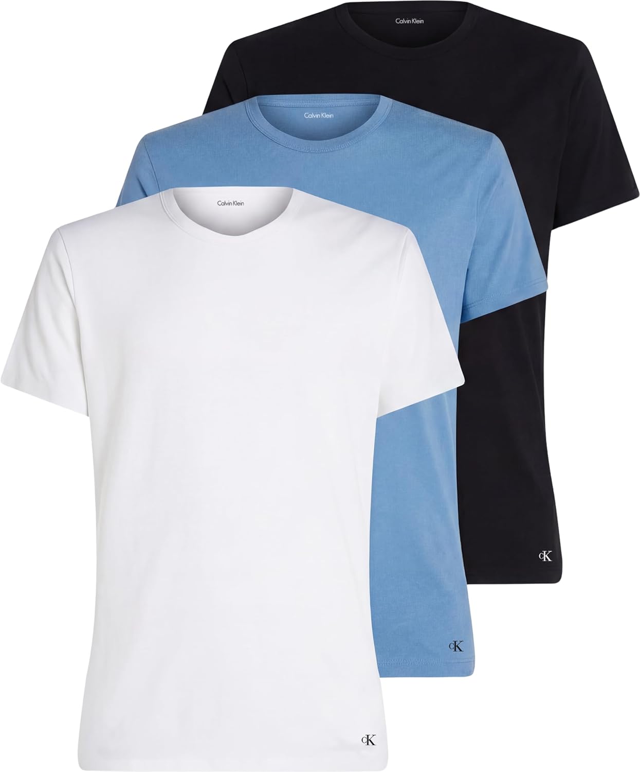 Thumbnail 5 de Calvin Klein T-Shirt Manches Courtes Lot de 3 Homme – Coupe normale et logo discret