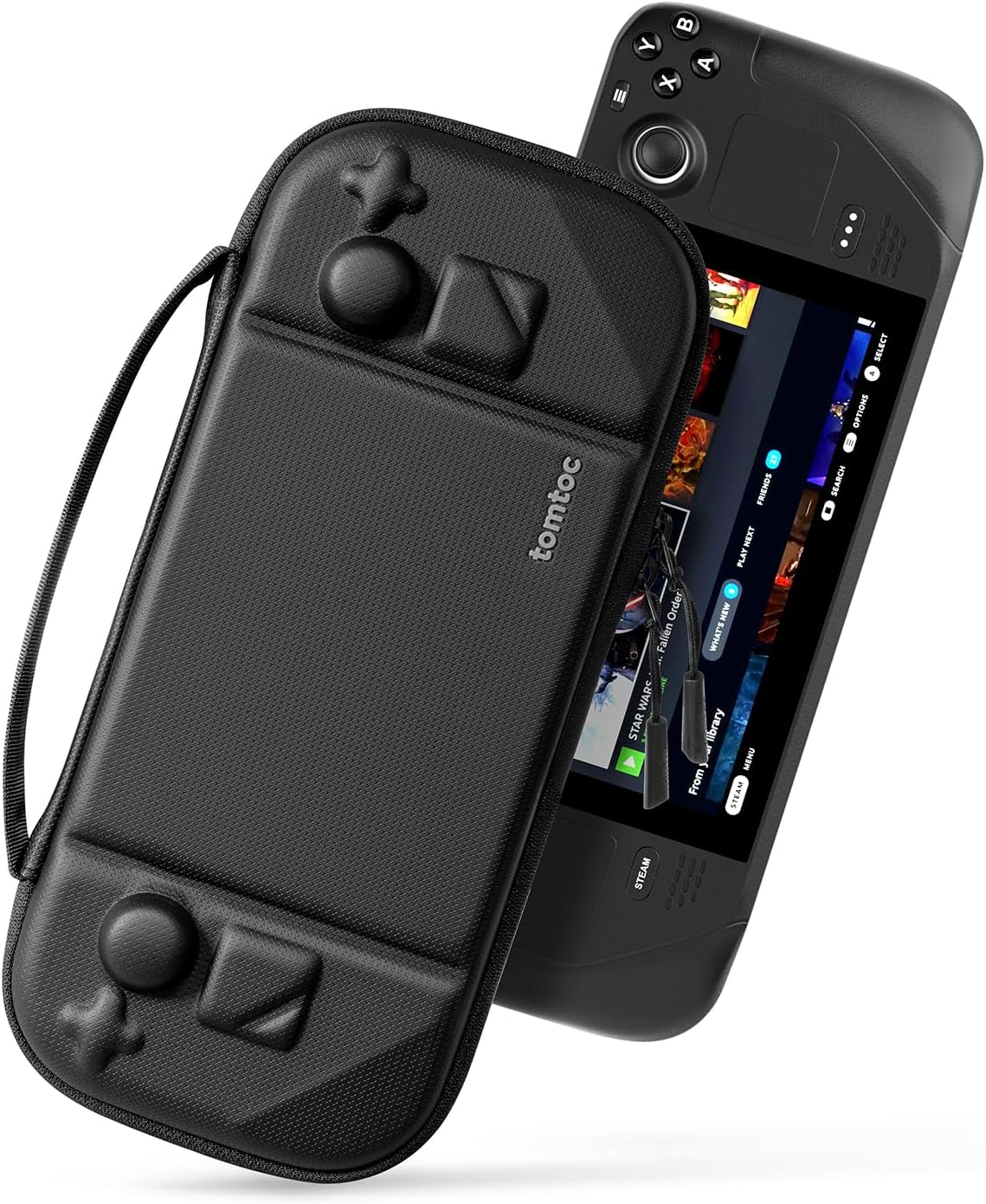Detalle de tomtoc Protective Case for New Steam Deck OLED and Steam Deck