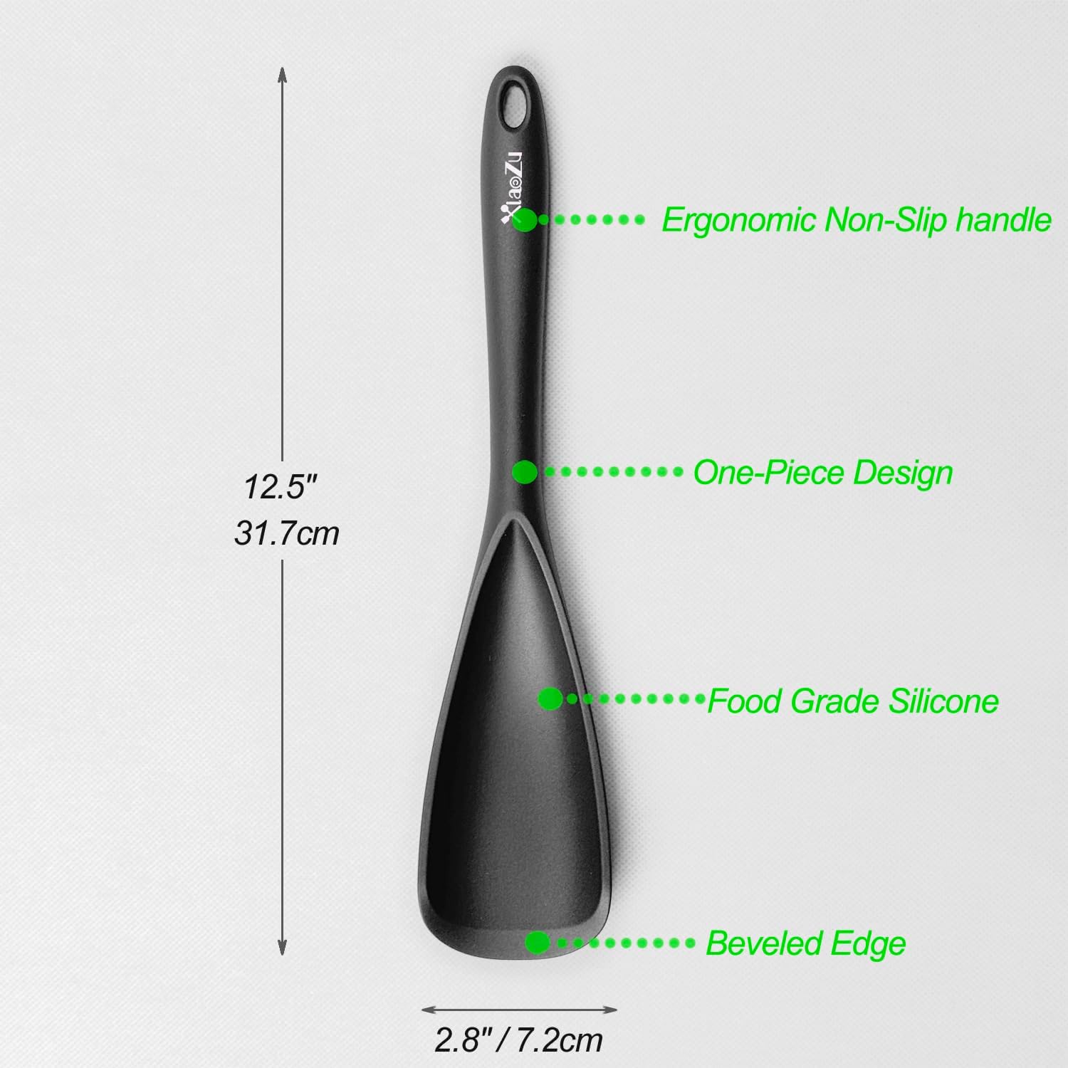 Detalle 2 de Silicone spatula spoon set, 2-piece