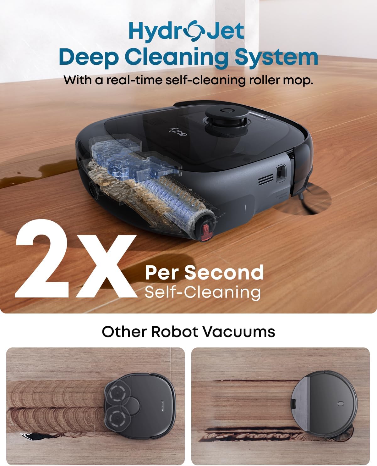 Thumbnail 2 de eufy E25 Omni Robot Vacuum Cleaner 20,000 Pa