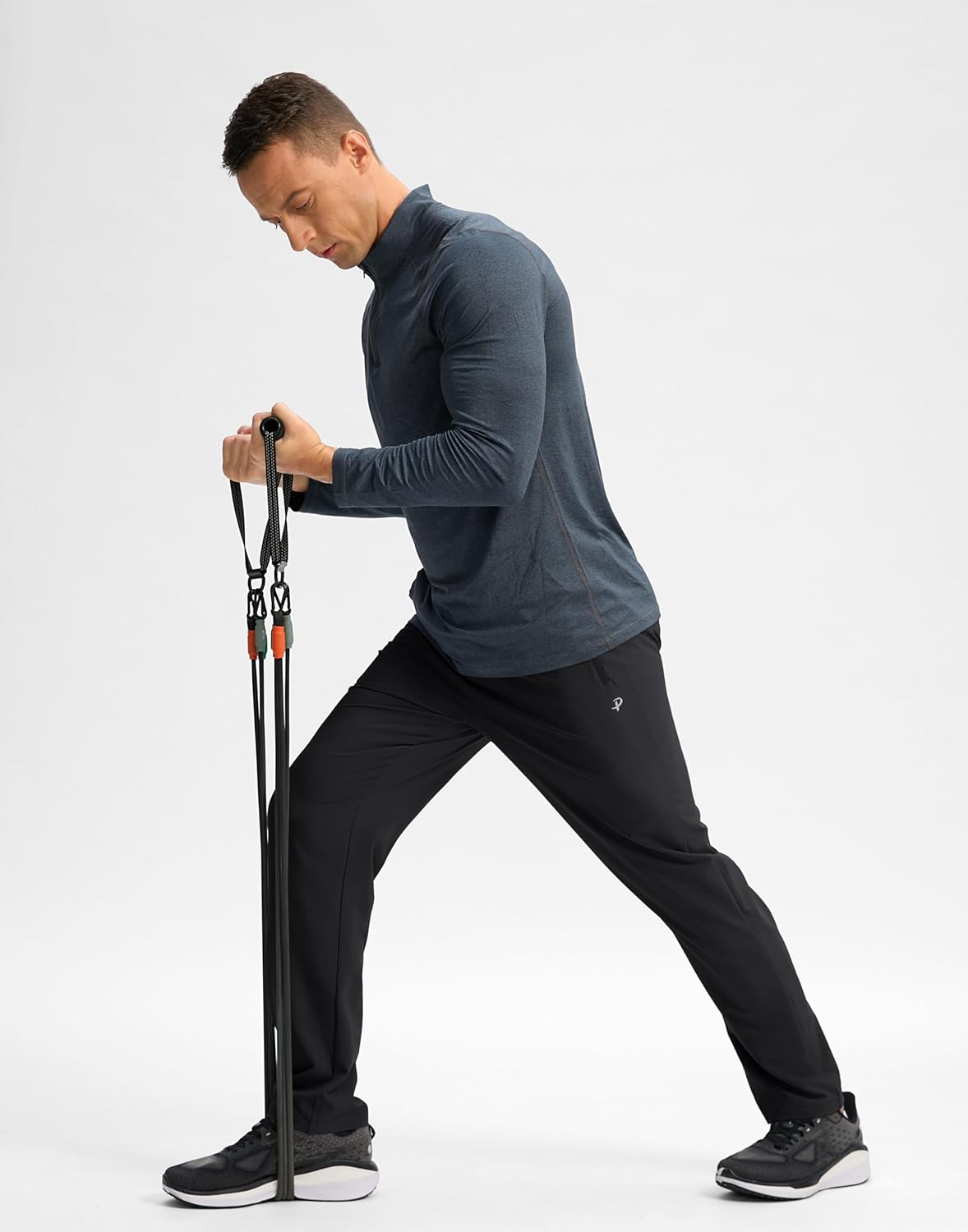 Thumbnail 5 de Pudolla Men's Lightweight Hiking Pants: Quick-Dry, Water-Resistant Sweatpants with Zipper Pockets