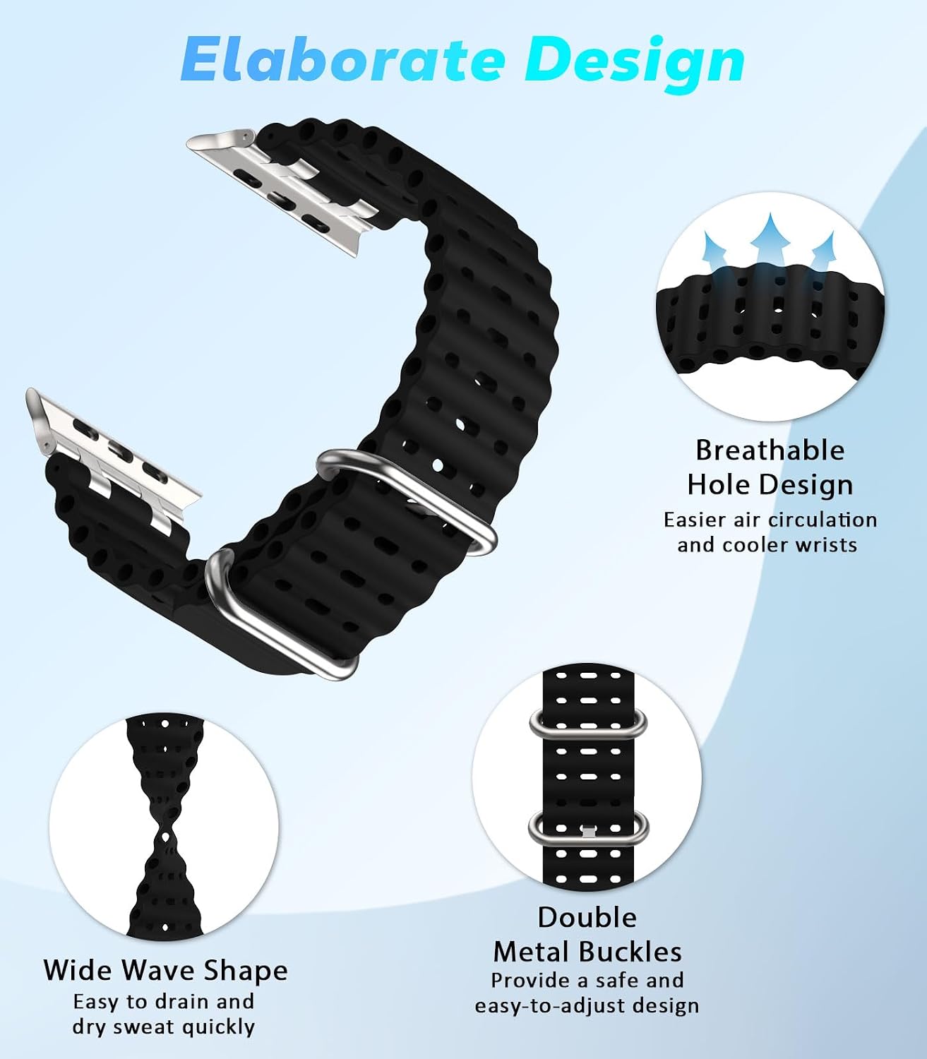 Thumbnail 4 de Astorgos Upgraded Ocean Band 49mm