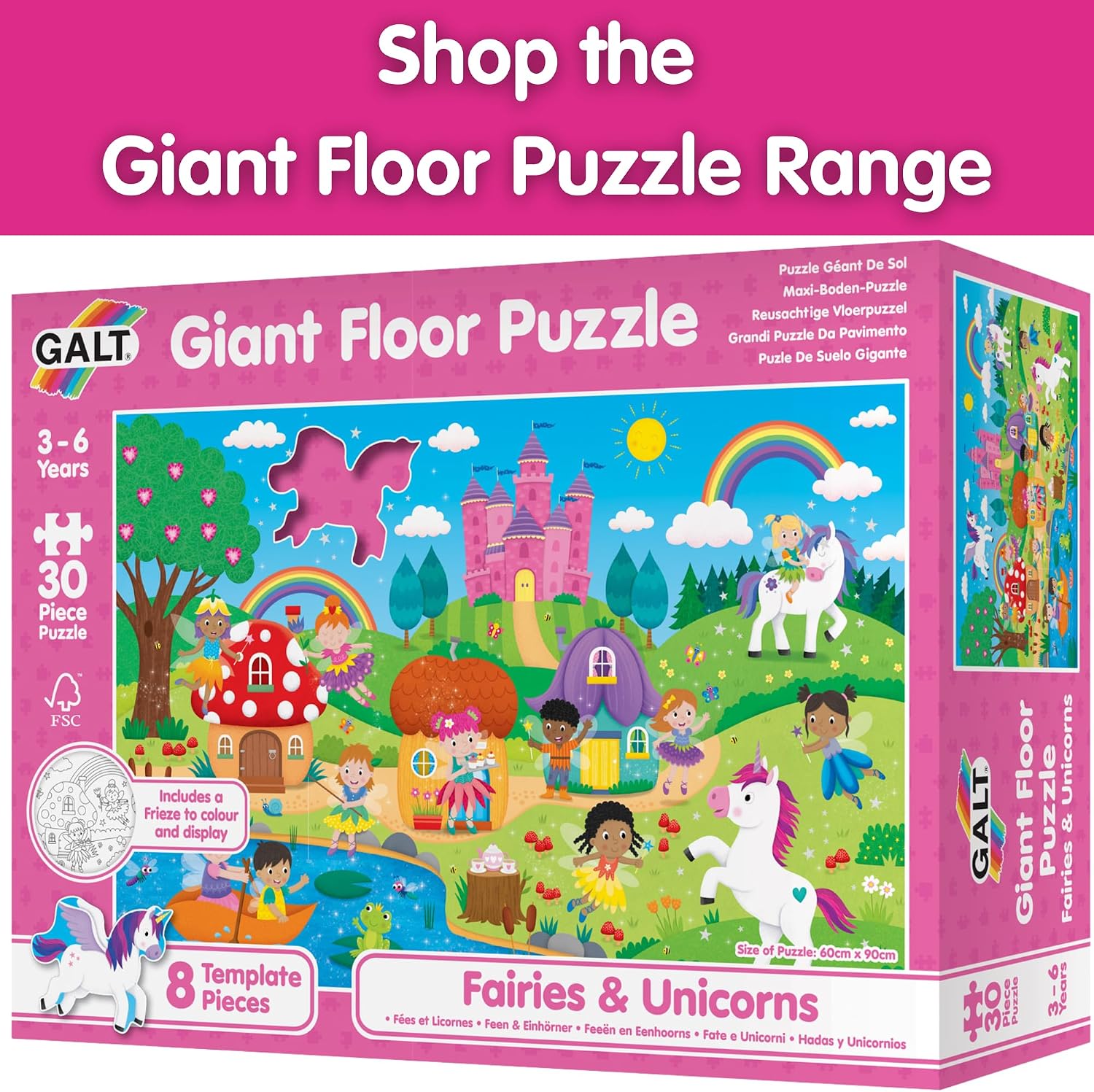 Thumbnail 6 de Galt Giant Floor Puzzle 30 pieces