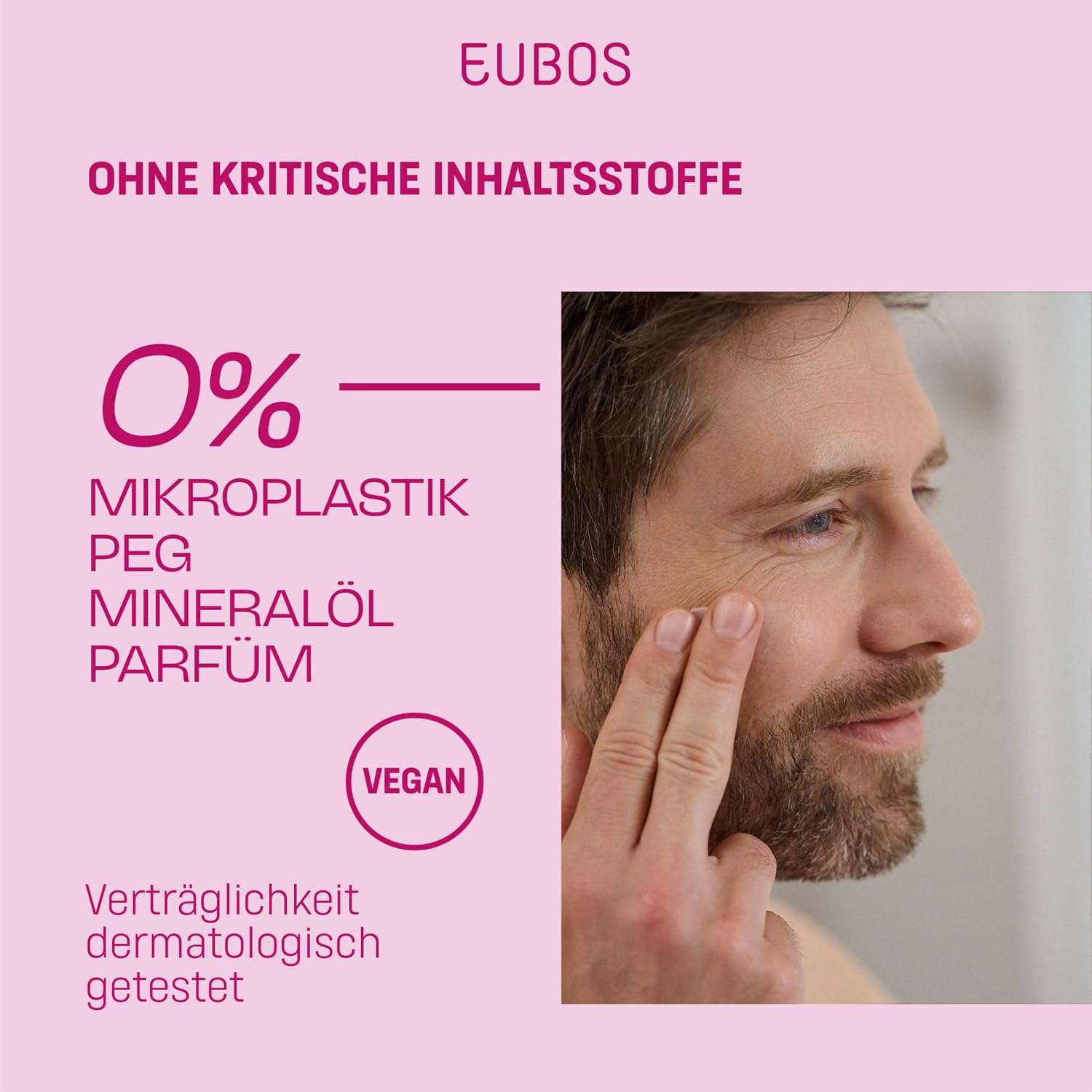 Detalle 2 de EUBOS Trockene Haut Urea 5% Nachtcreme, 50 ml – Dermokosmetik aus der Apotheke